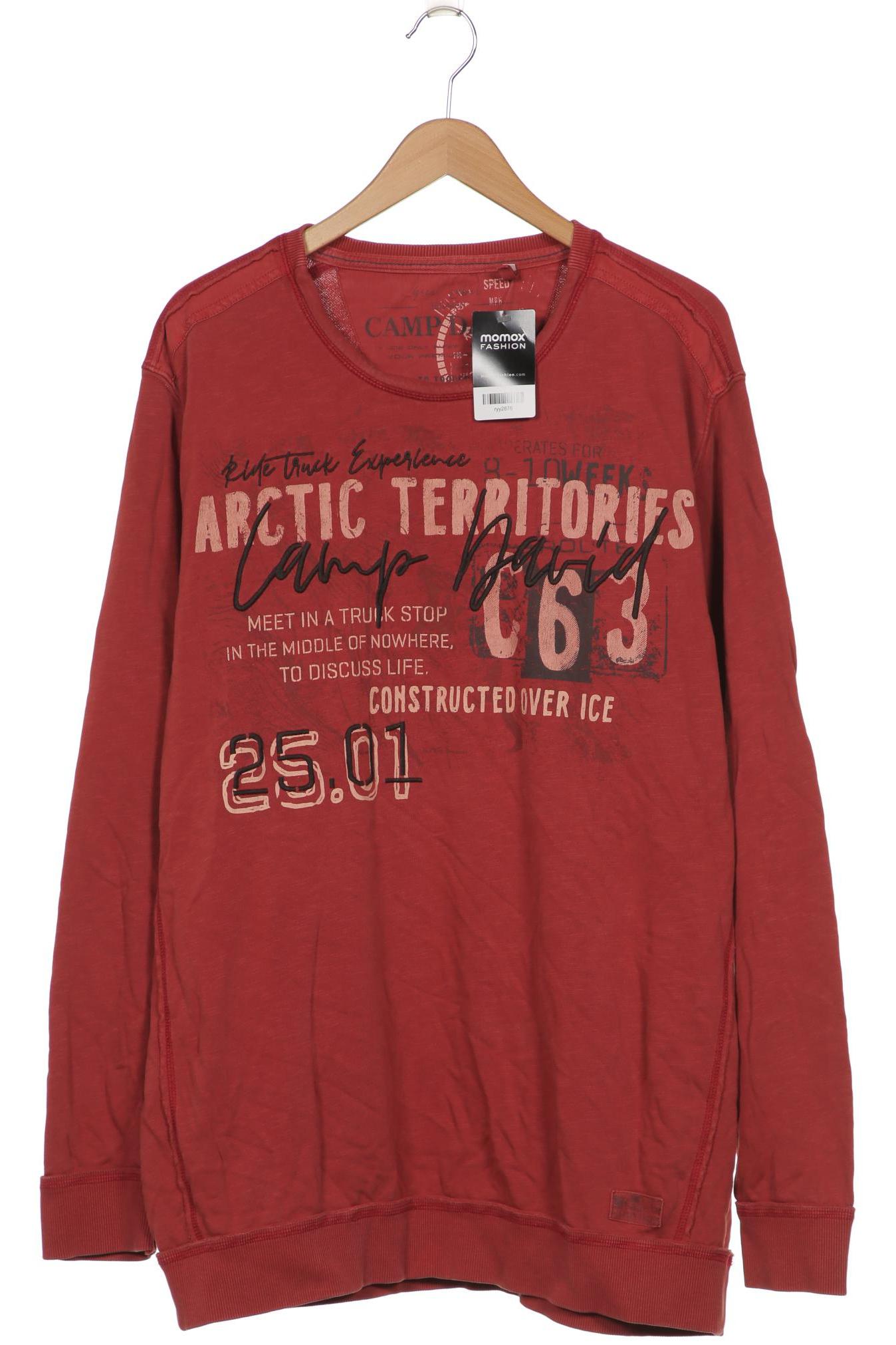 

Camp David Herren Sweatshirt, bordeaux