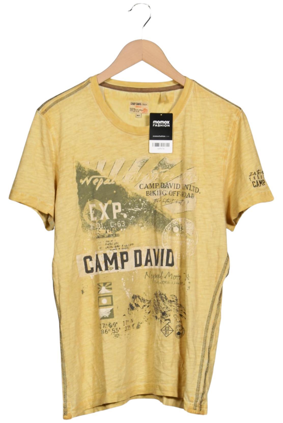 

Camp David Herren T-Shirt, gelb, Gr. 48