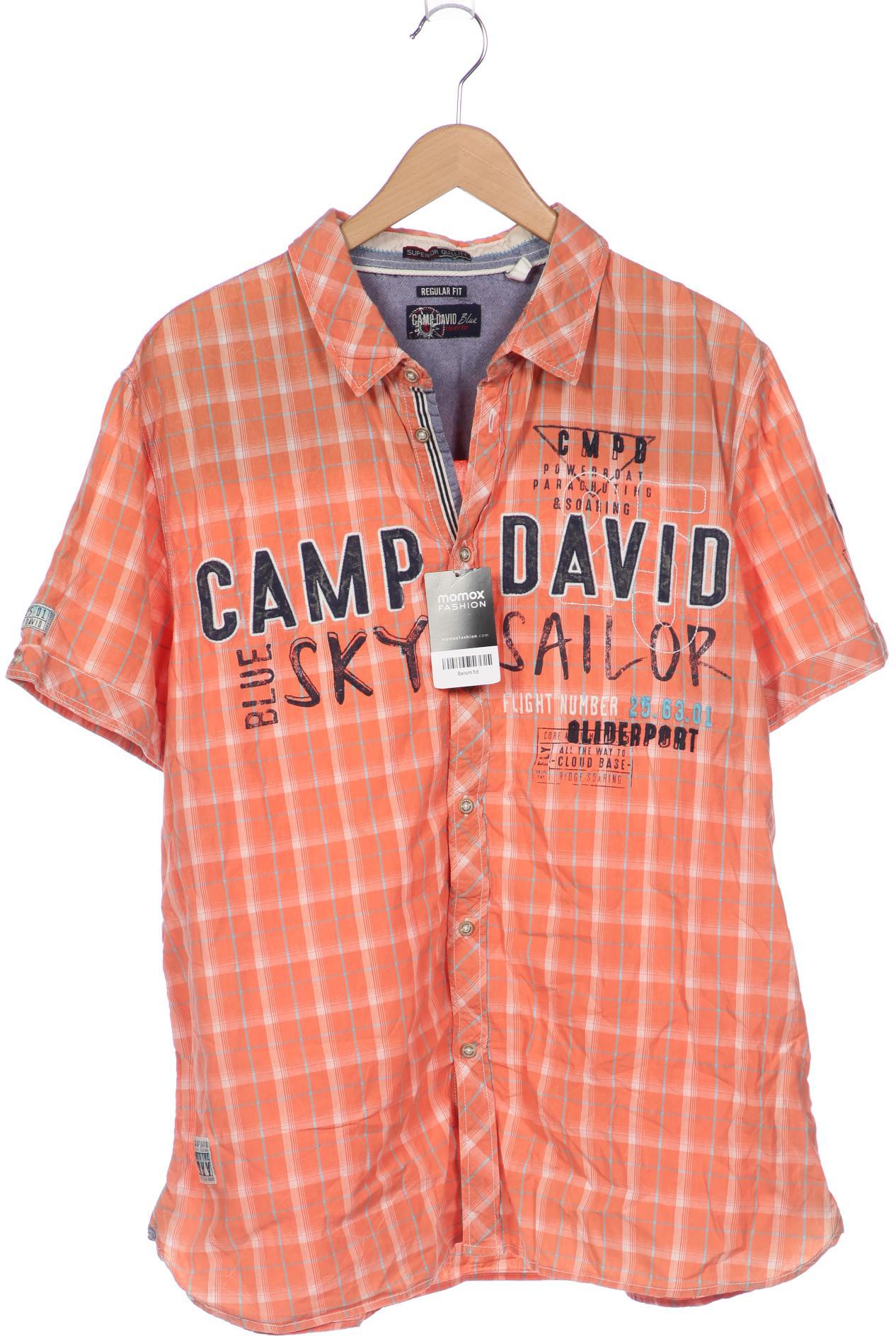 

Camp David Herren Hemd, orange