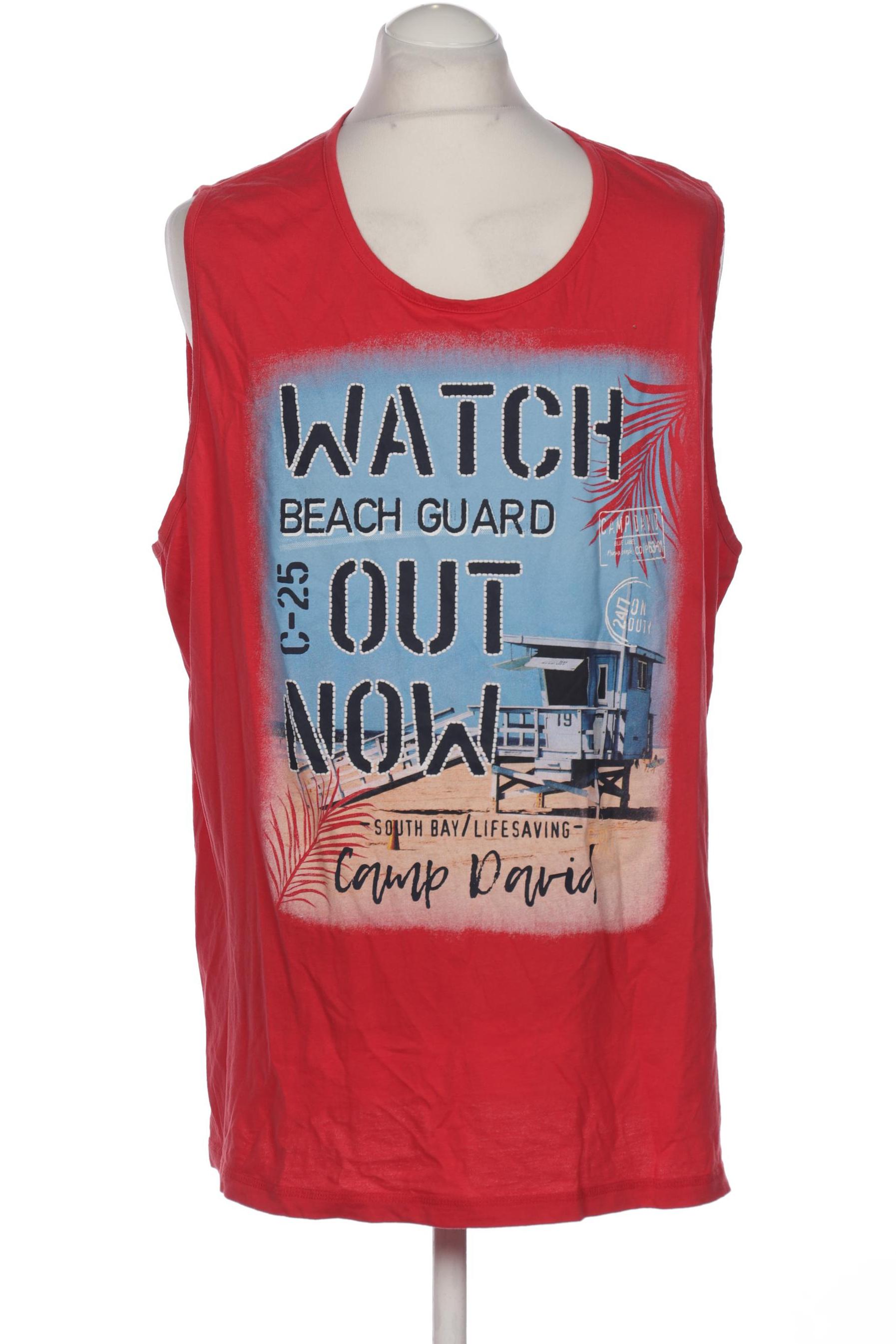 

Camp David Herren T-Shirt, rot, Gr. 58