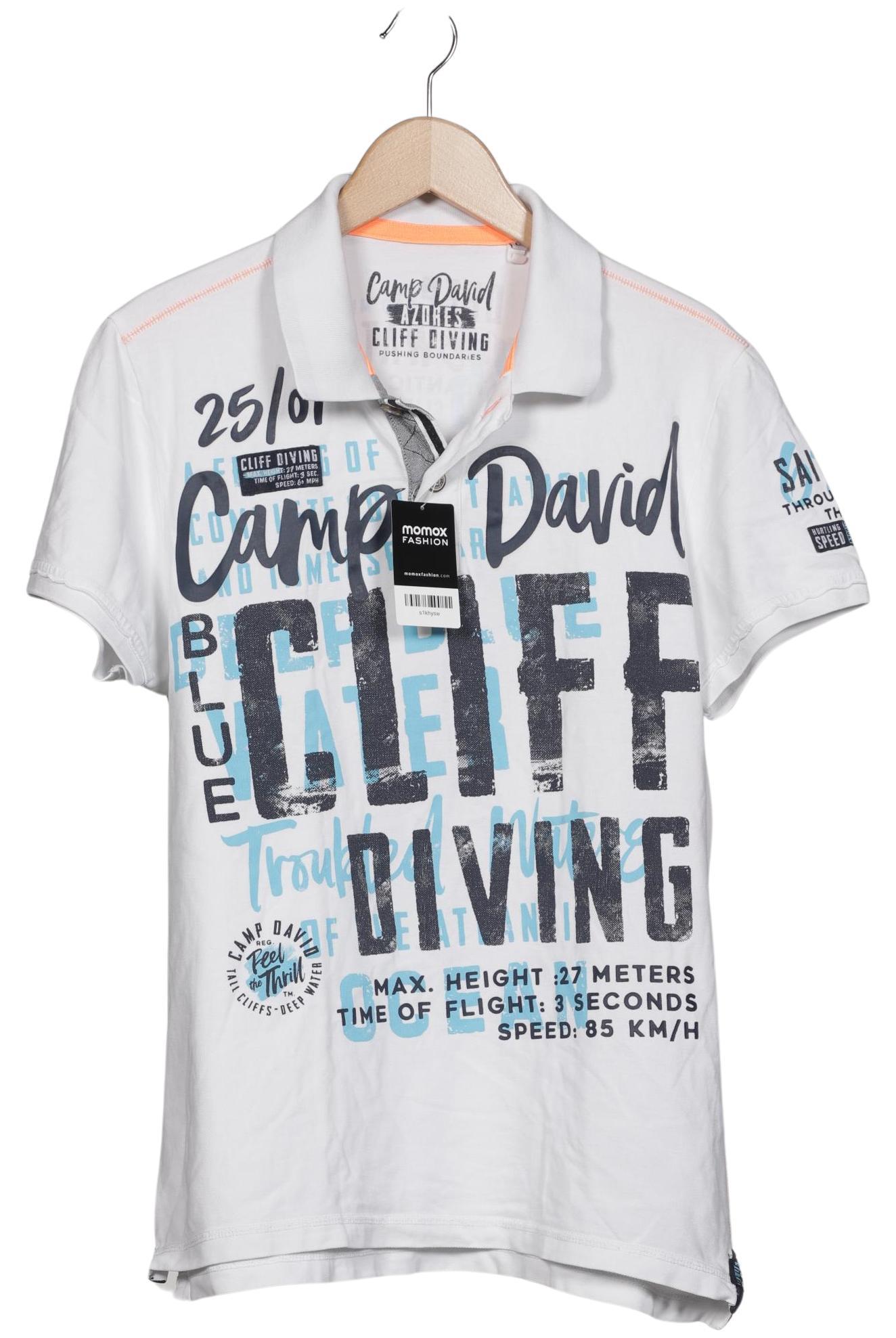 

Camp David Herren Poloshirt, weiß, Gr. 52
