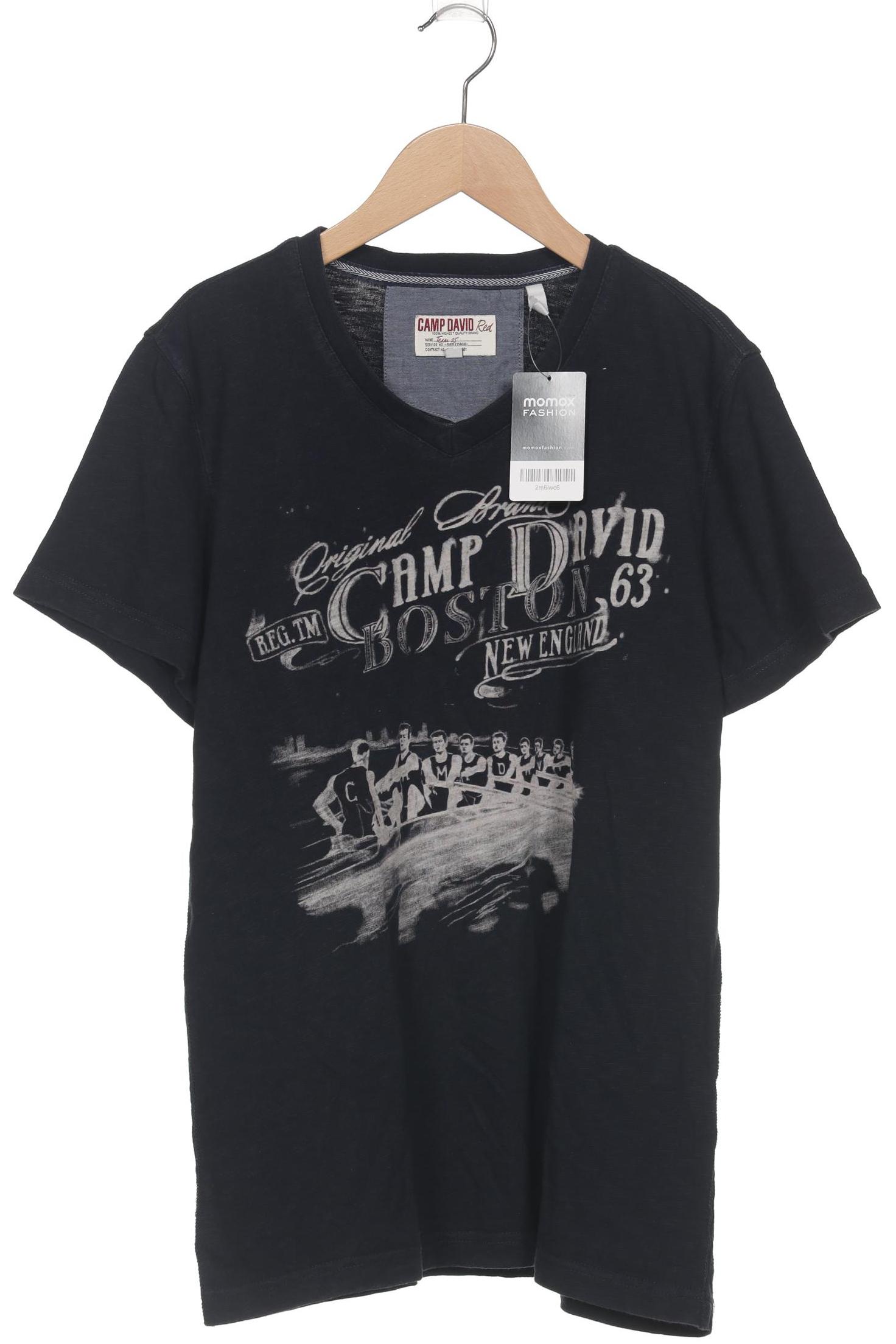 

Camp David Herren T-Shirt, marineblau, Gr. 48