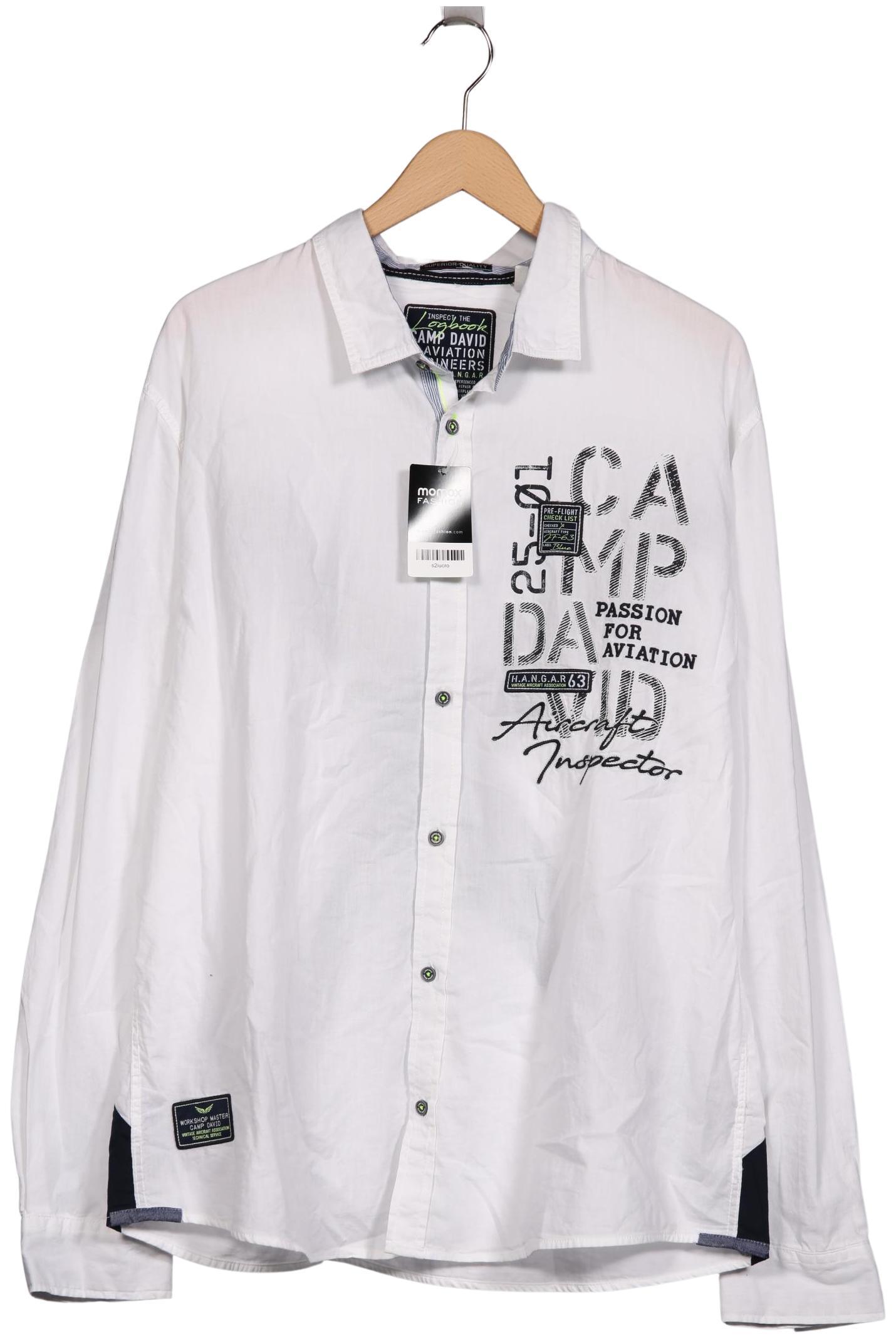

Camp David Herren Hemd, weiß, Gr. 56