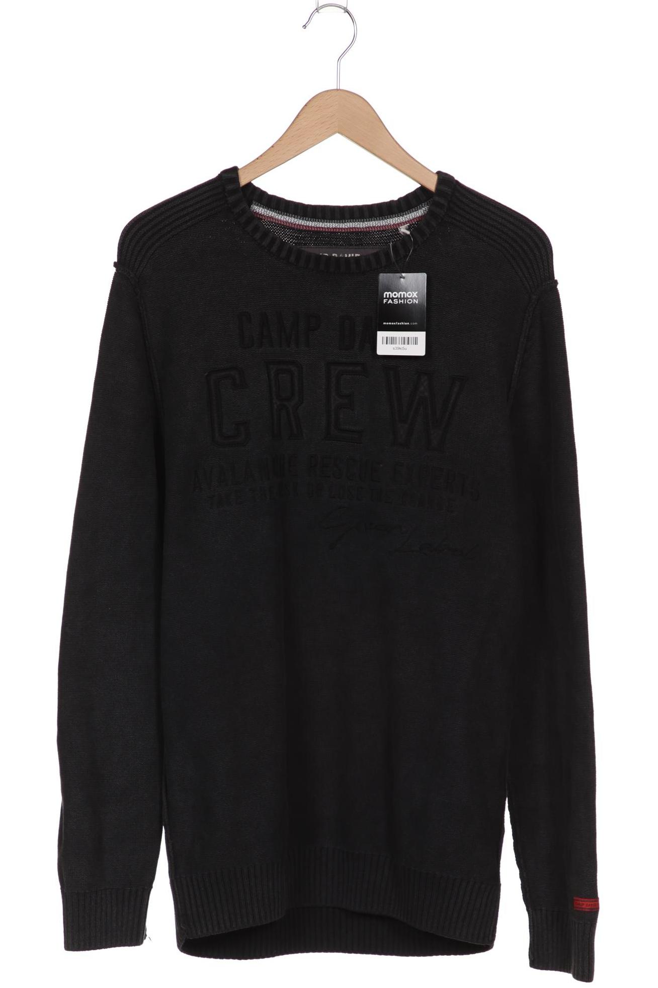 

Camp David Herren Pullover, grau