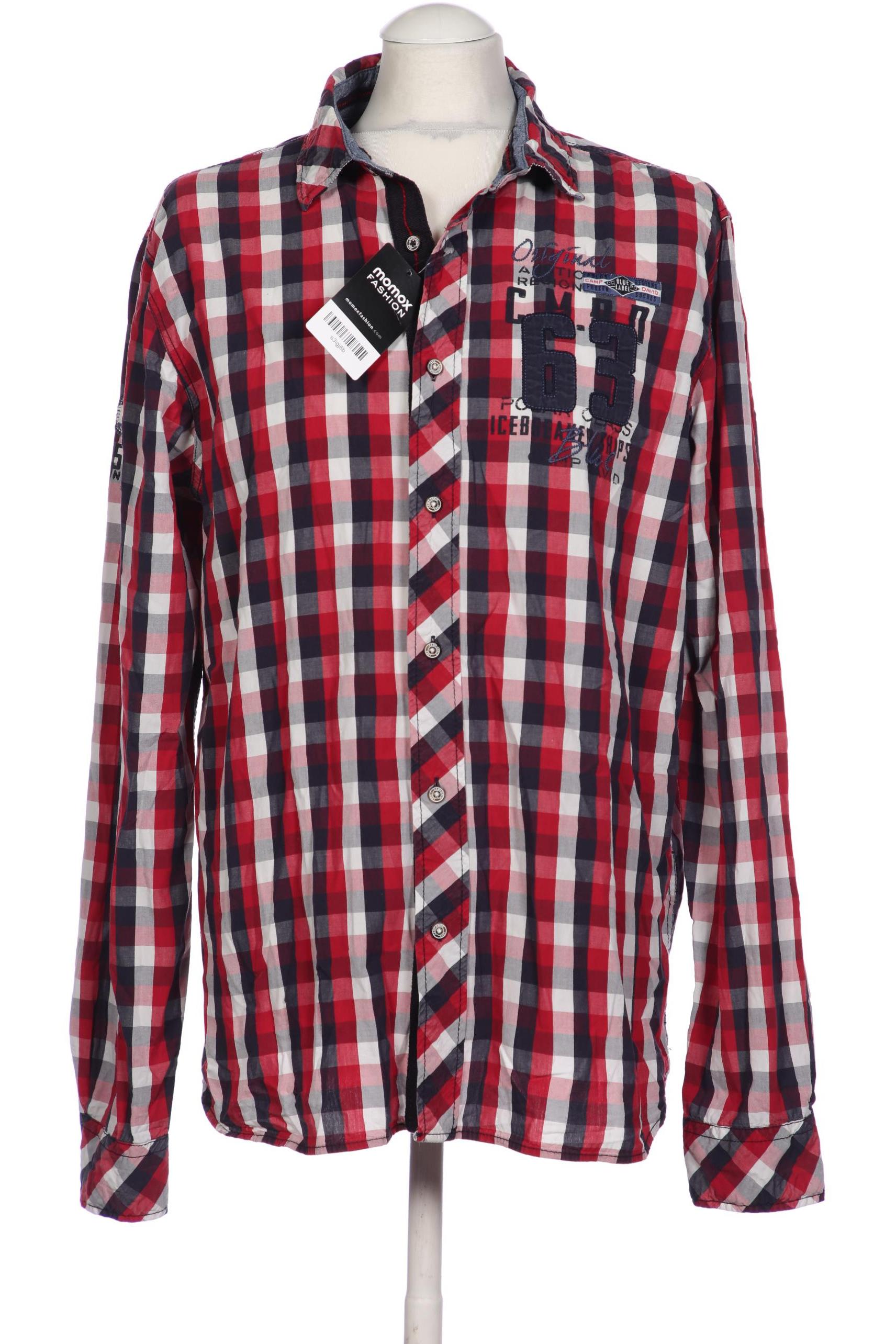 

Camp David Herren Hemd, rot