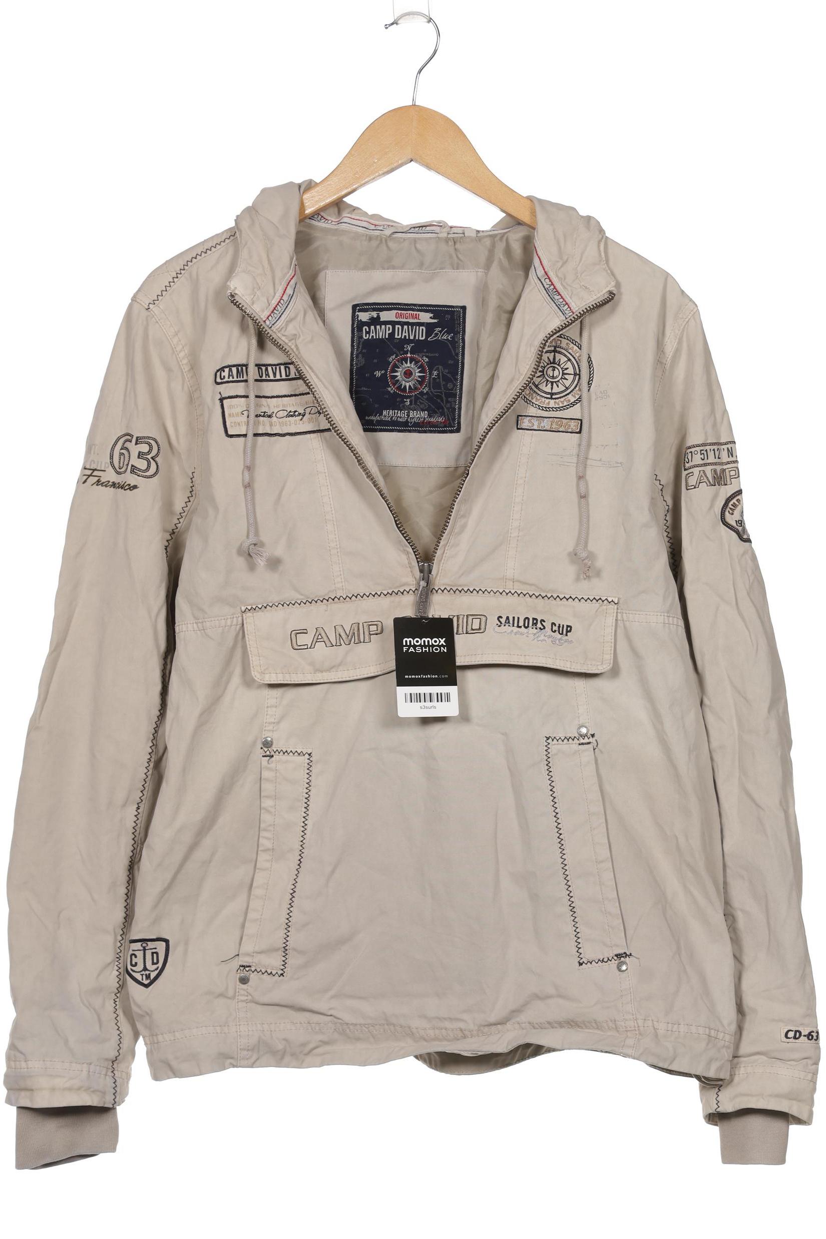 

Camp David Herren Mantel, cremeweiß, Gr. 48
