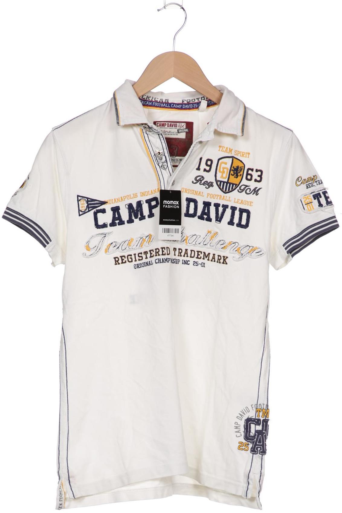 

Camp David Herren Poloshirt, weiß