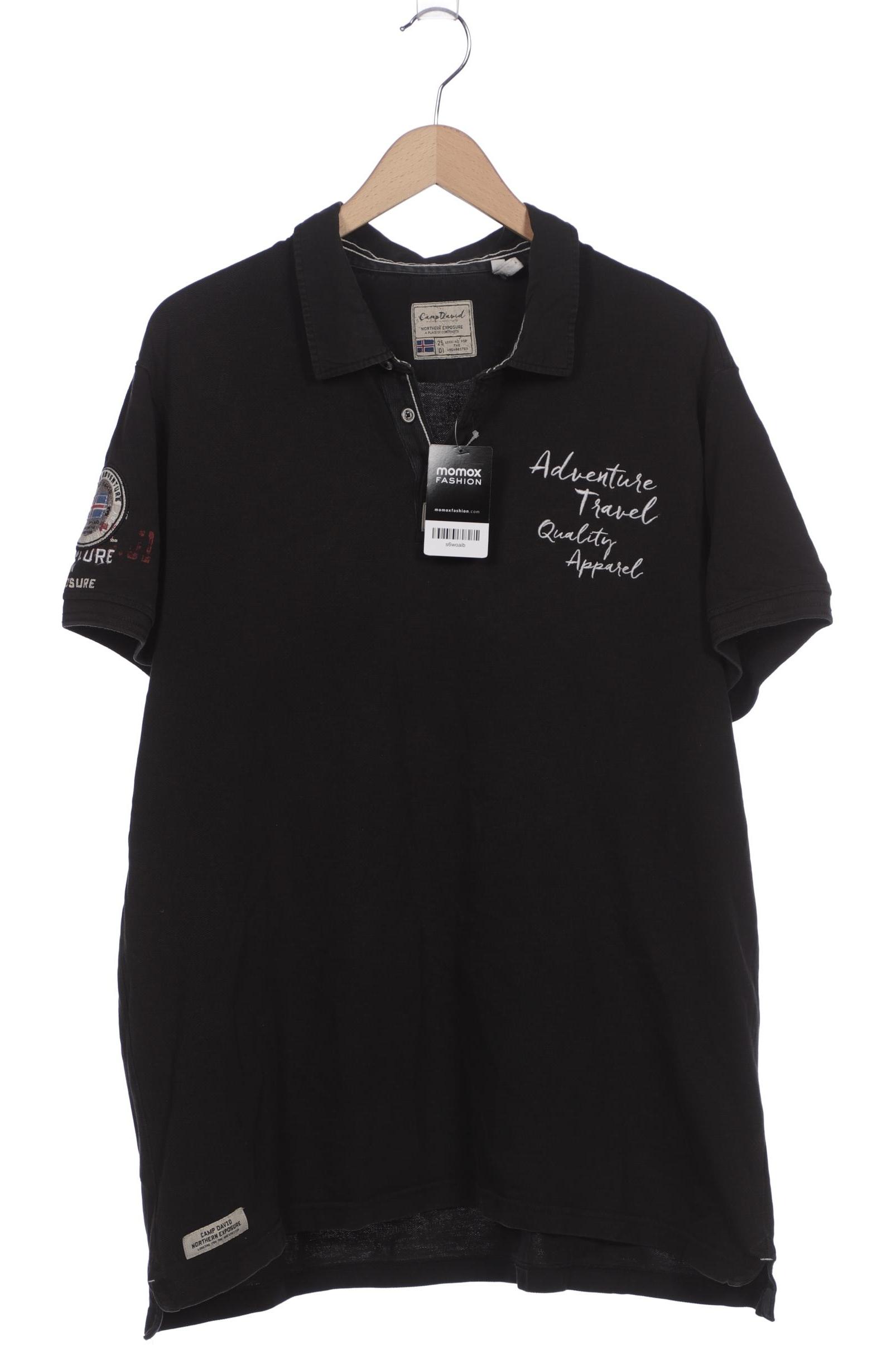 

Camp David Herren Poloshirt, schwarz, Gr. 58