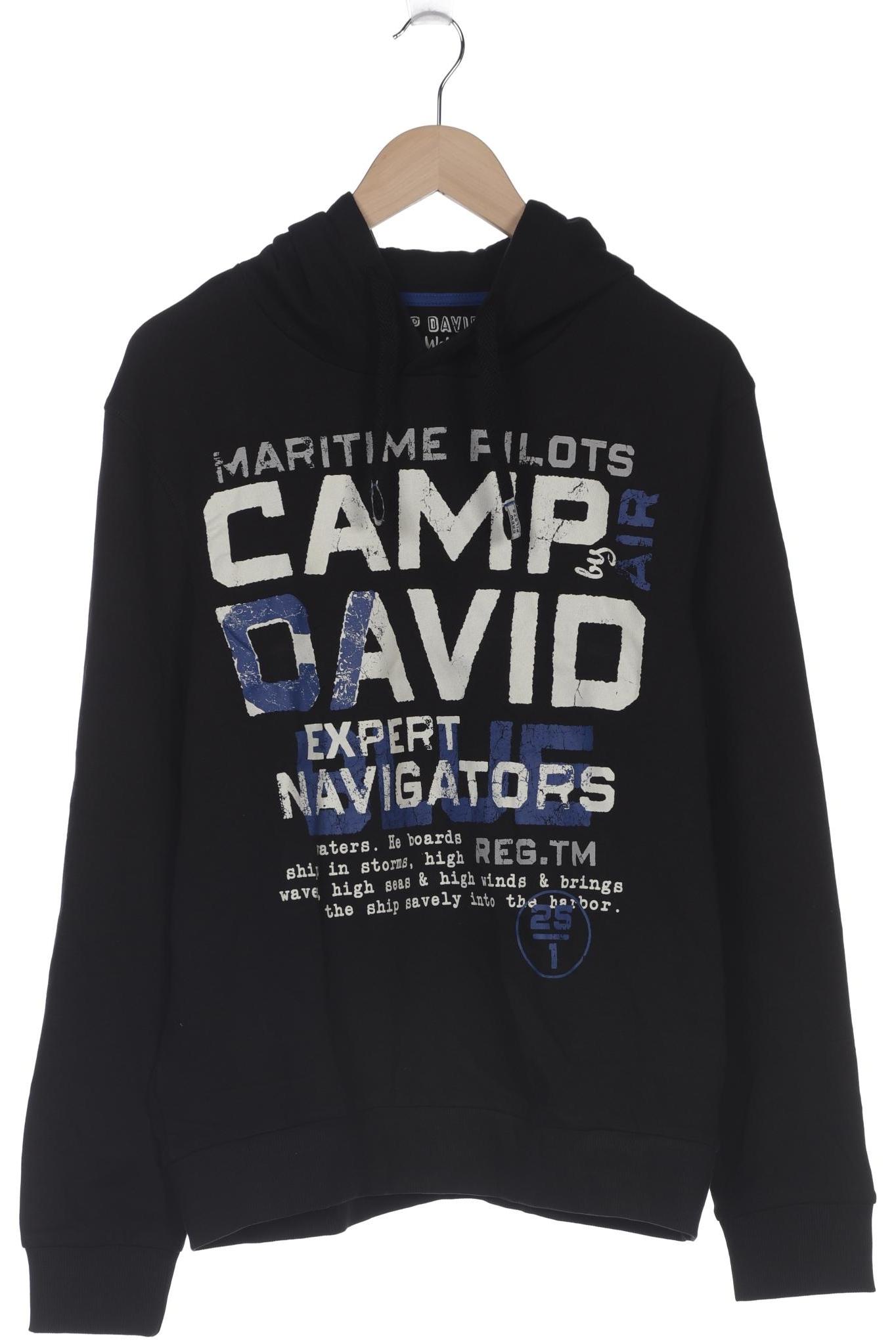 

Camp David Herren Kapuzenpullover, schwarz, Gr. 48