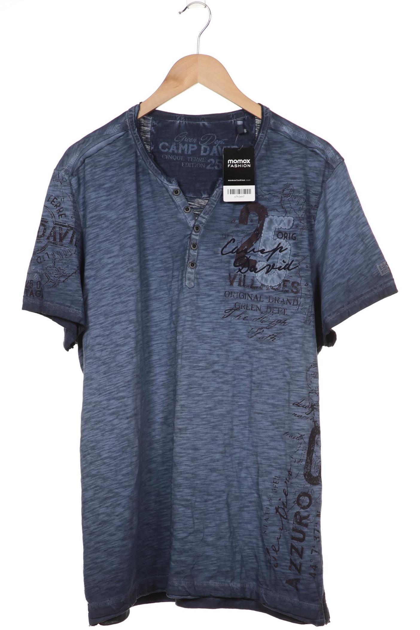 

Camp David Herren T-Shirt, blau