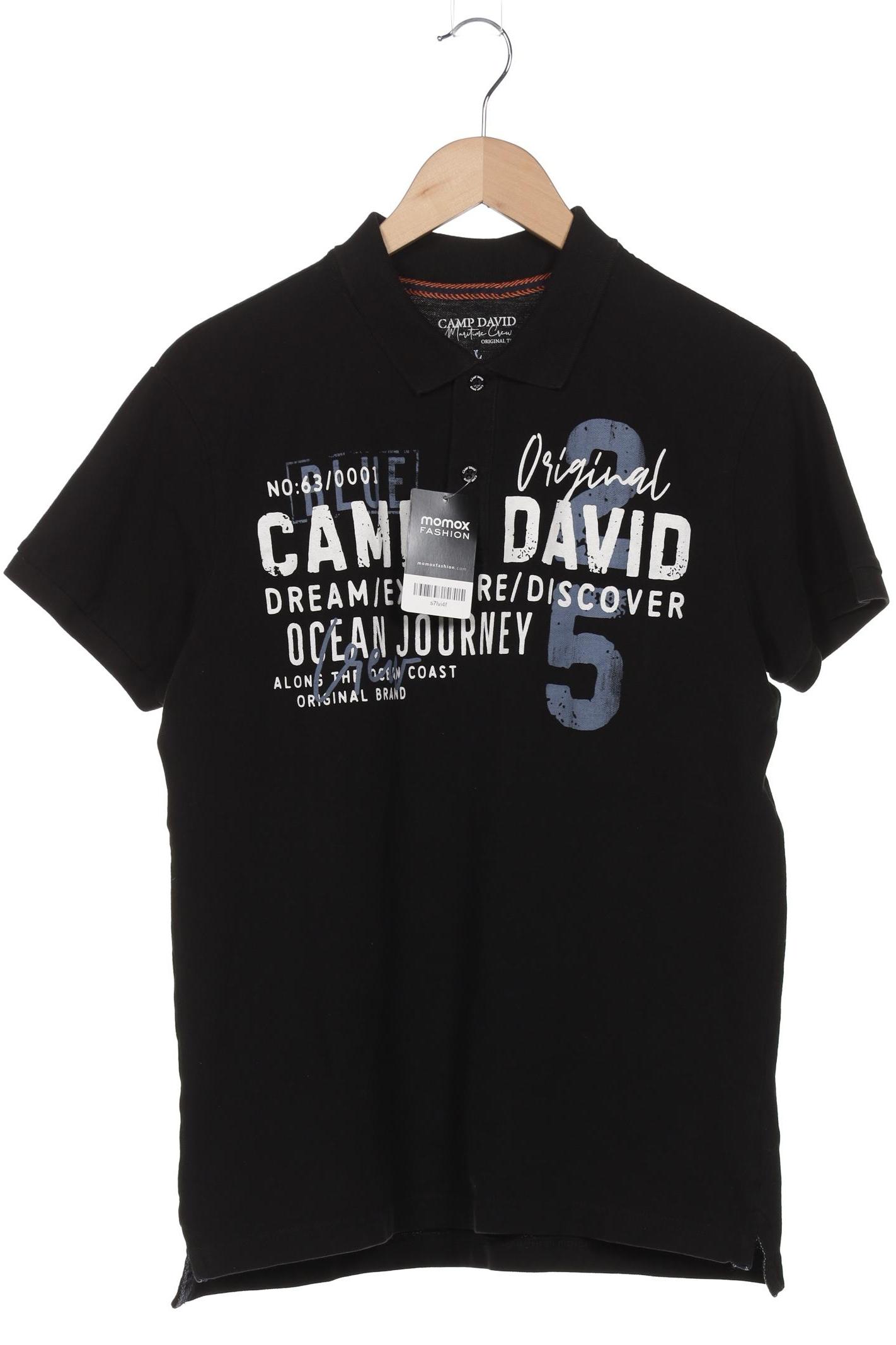 

Camp David Herren Poloshirt, schwarz, Gr. 52