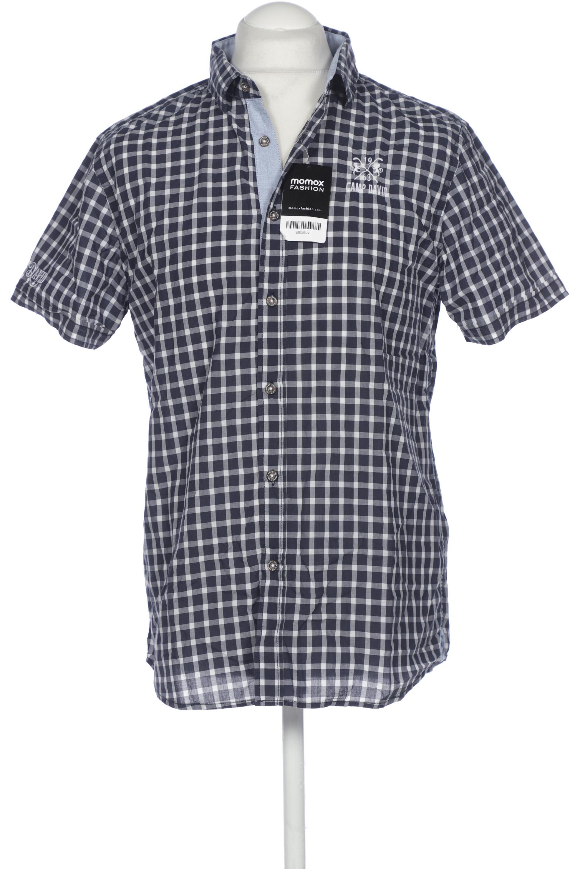 

Camp David Herren Hemd, marineblau, Gr. 48