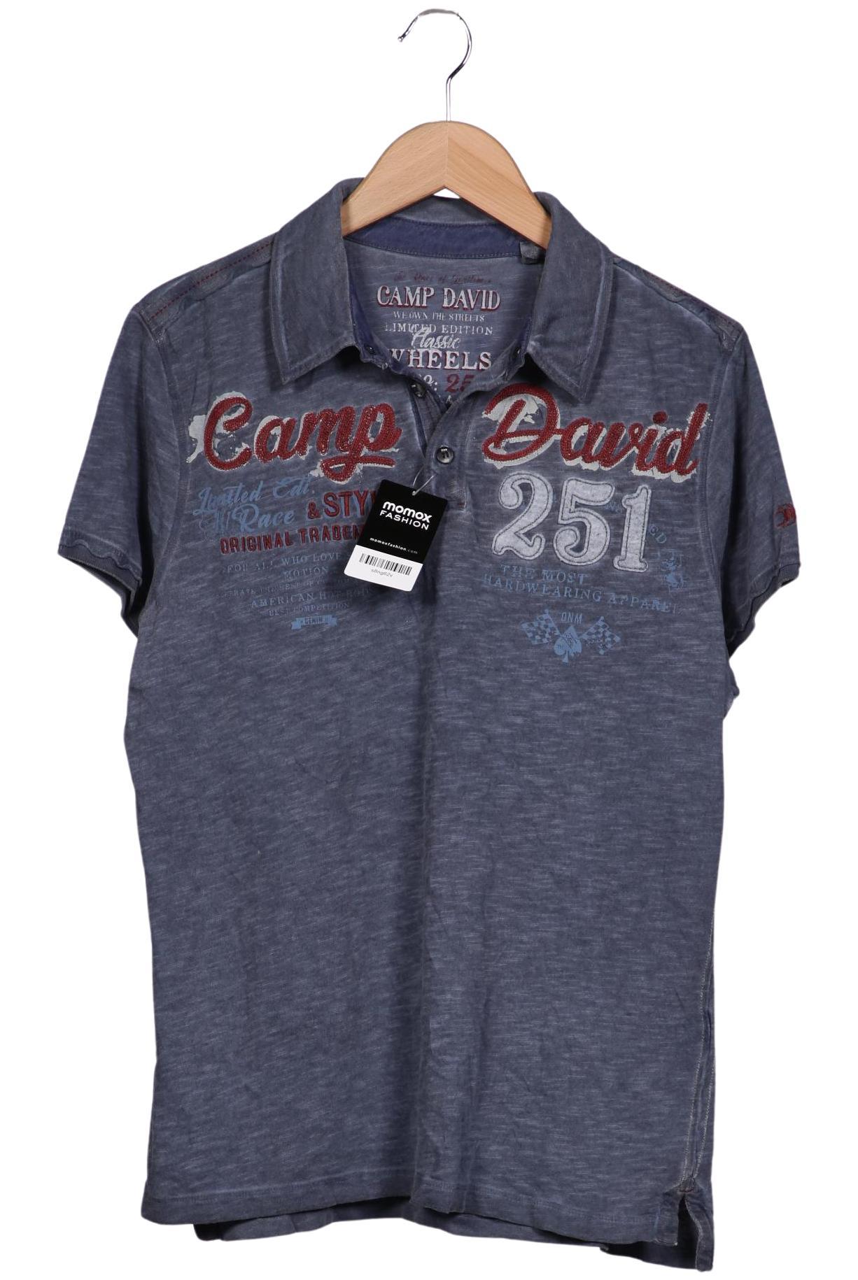 

Camp David Herren Poloshirt, marineblau, Gr. 48