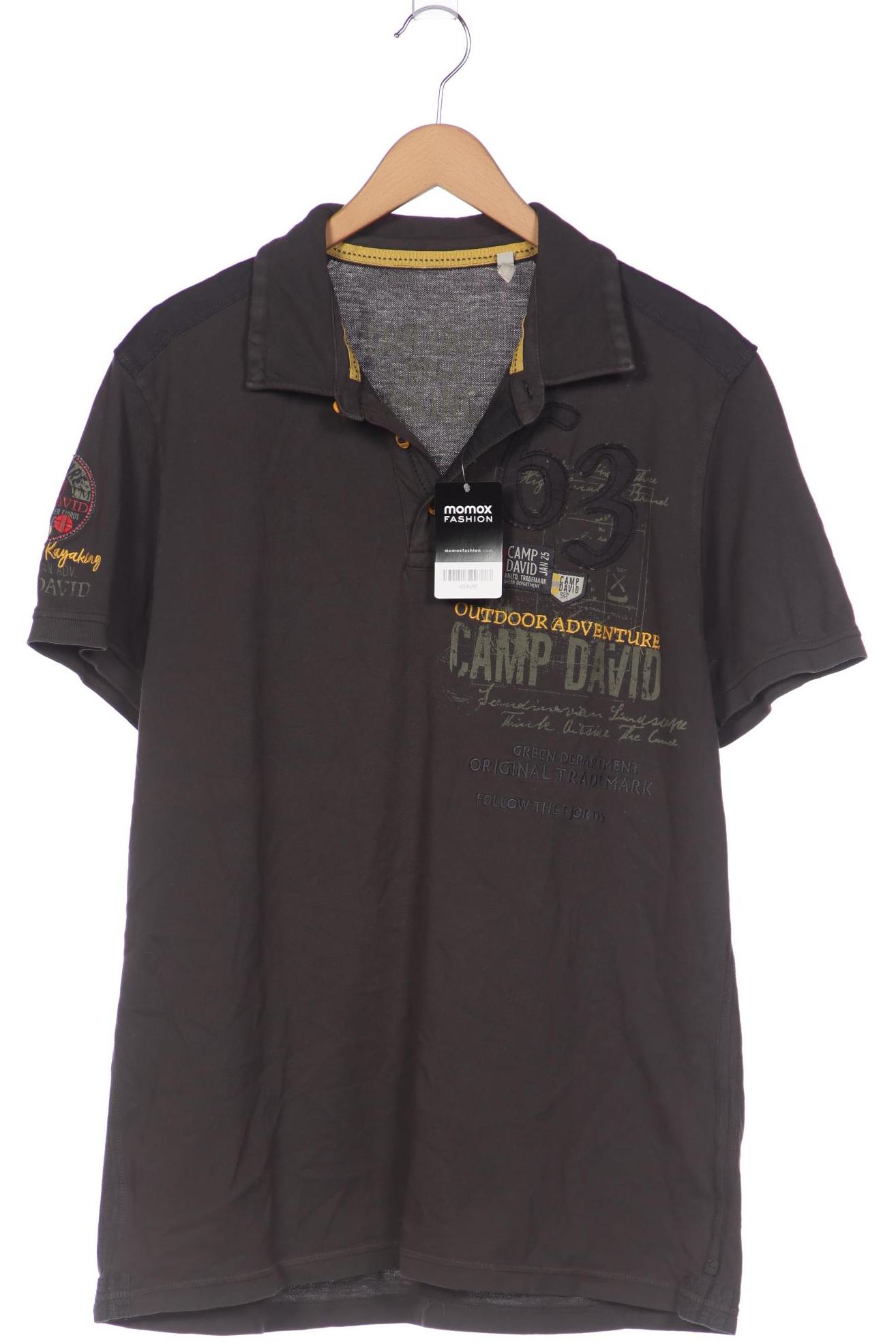 

Camp David Herren Poloshirt, grau, Gr. 54