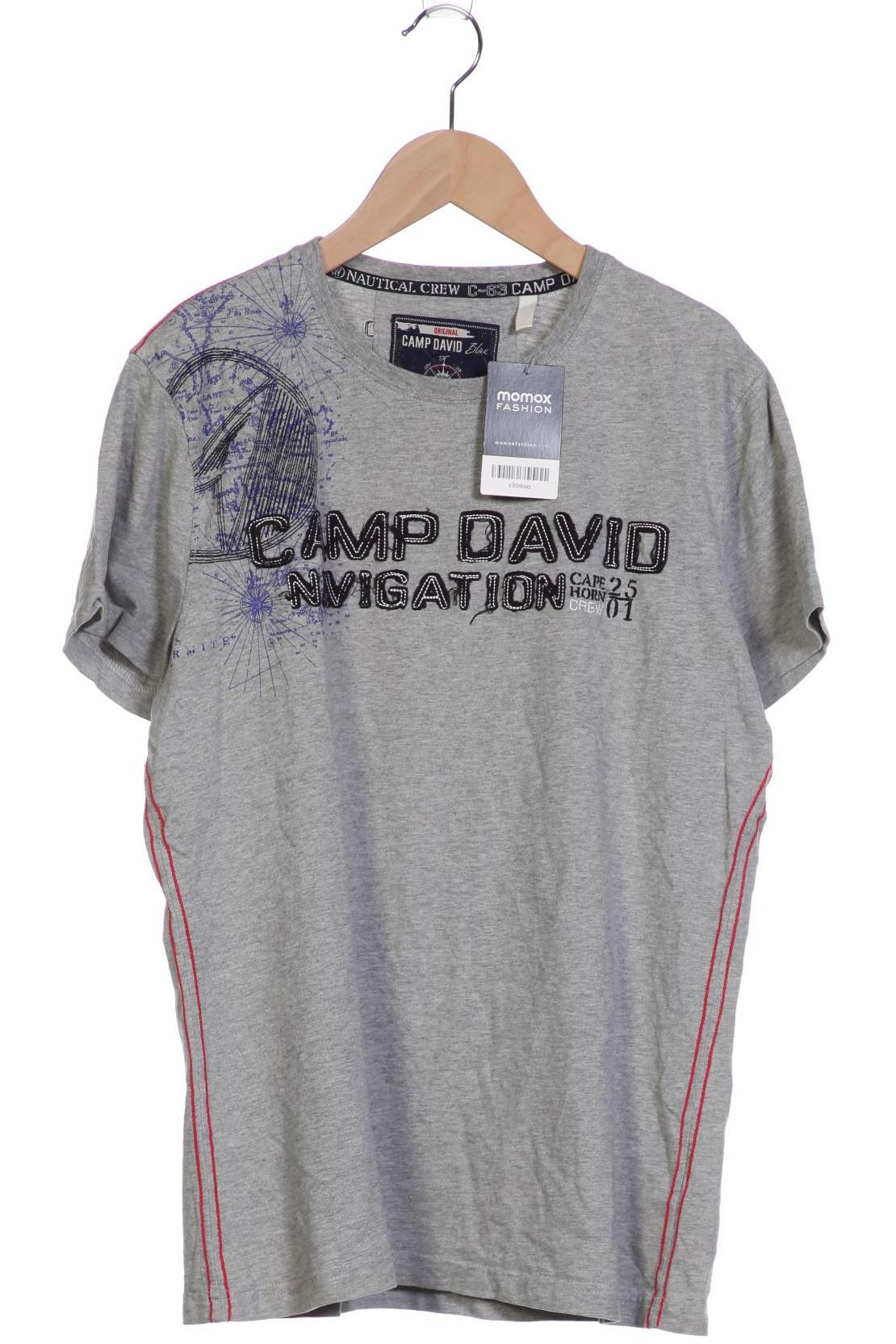 

Camp David Herren T-Shirt, grau
