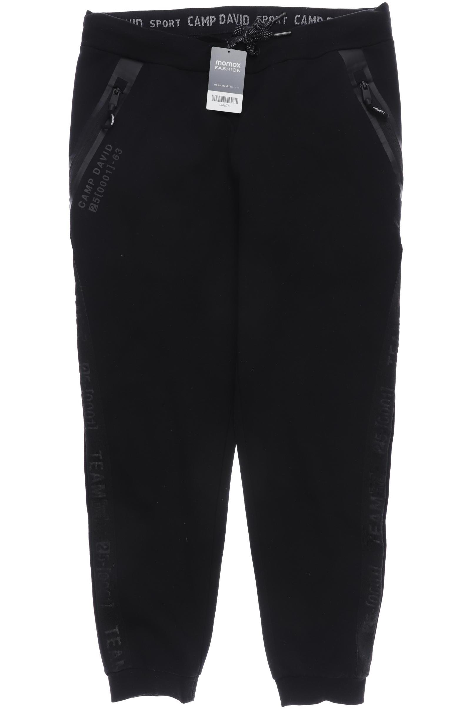 

Camp David Herren Stoffhose, schwarz, Gr. 0
