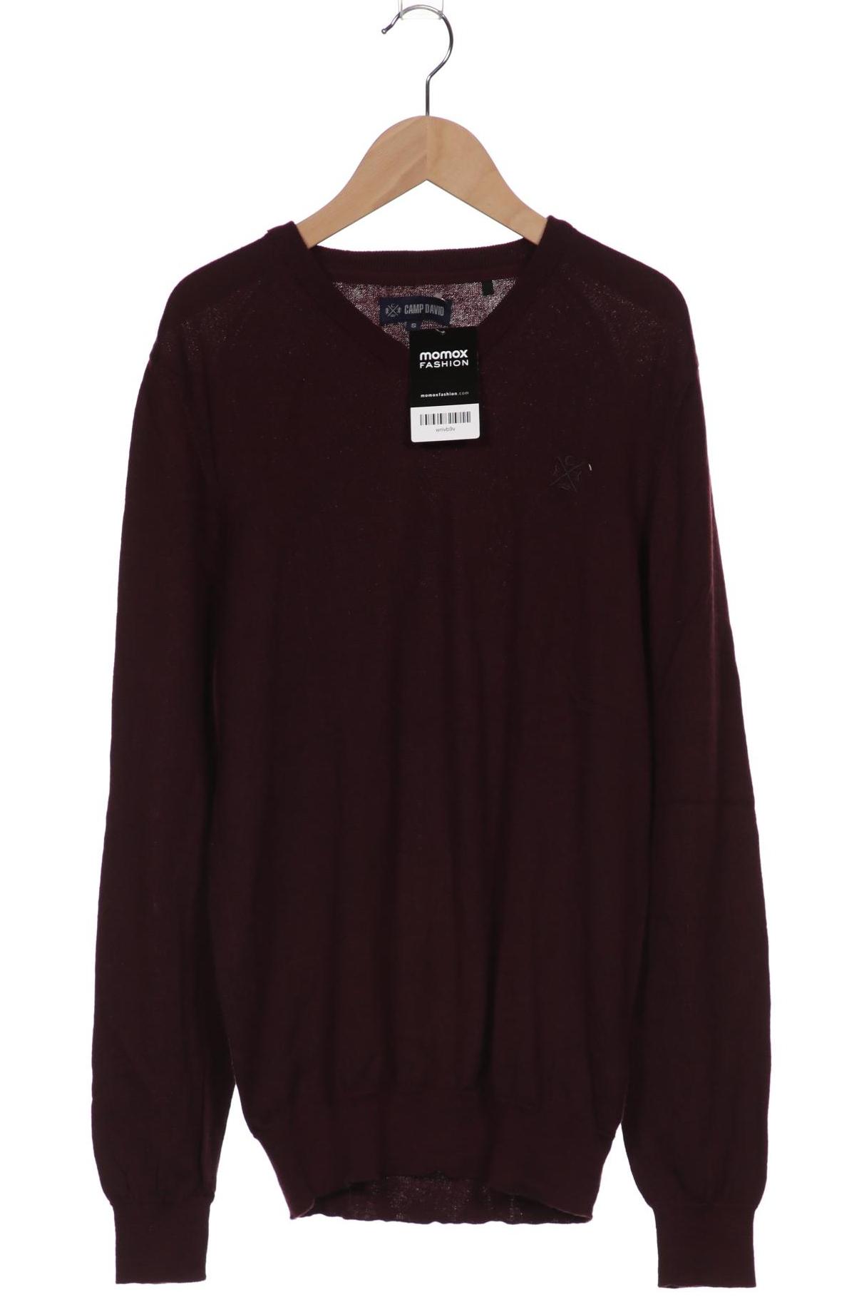 

Camp David Herren Pullover, bordeaux, Gr. 46