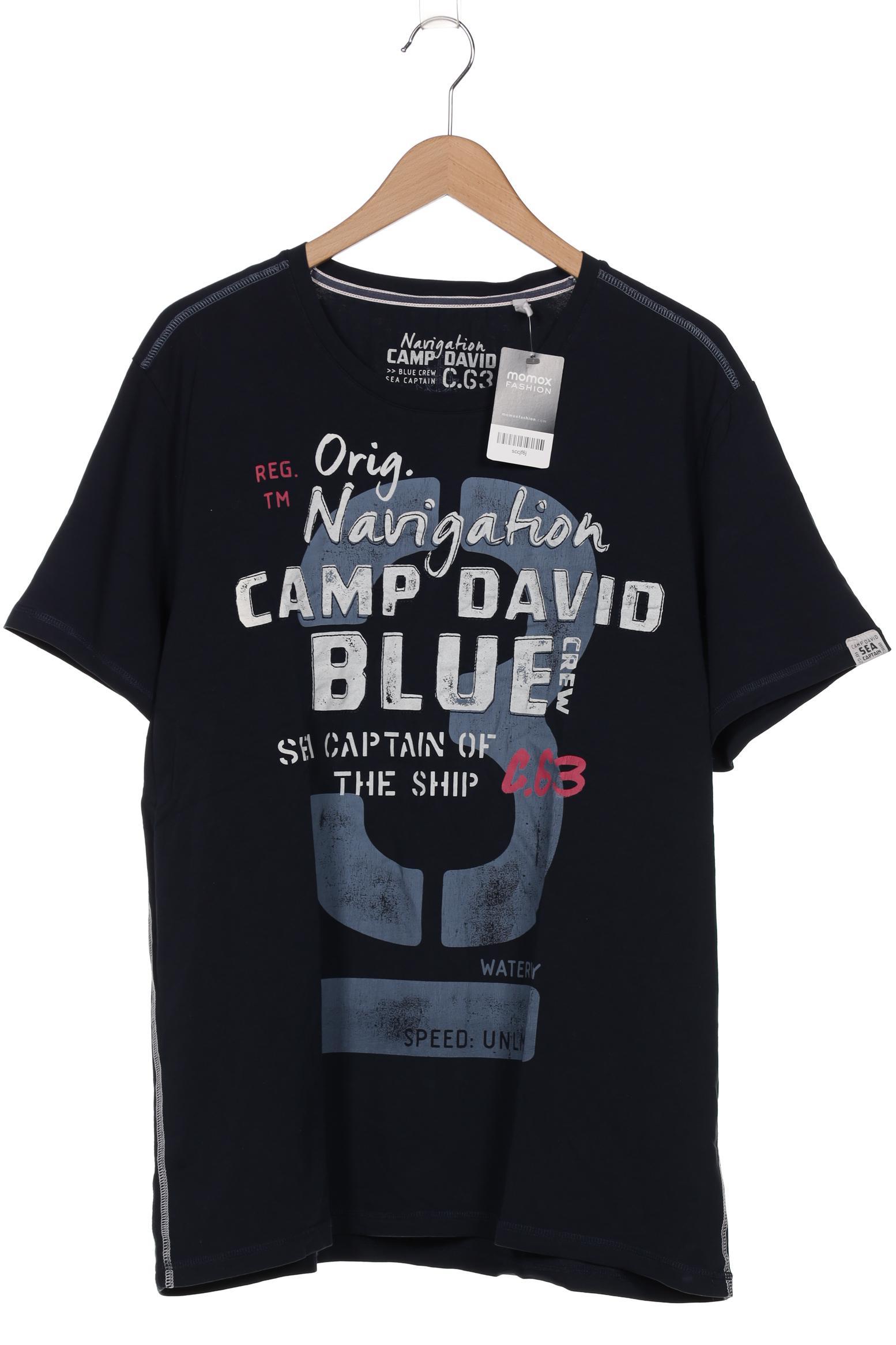 

Camp David Herren T-Shirt, marineblau