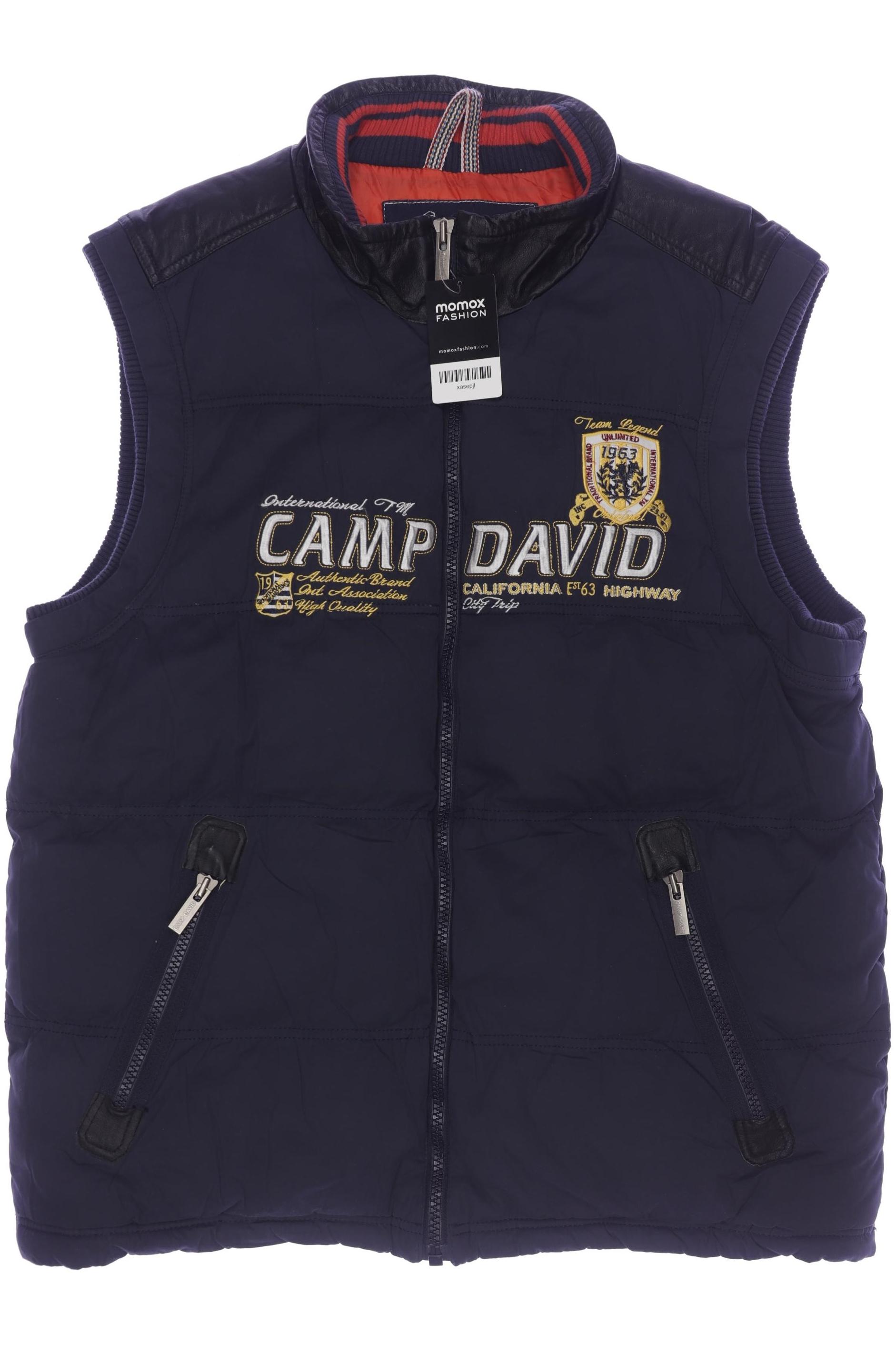 

Camp David Herren Weste, marineblau, Gr. 56