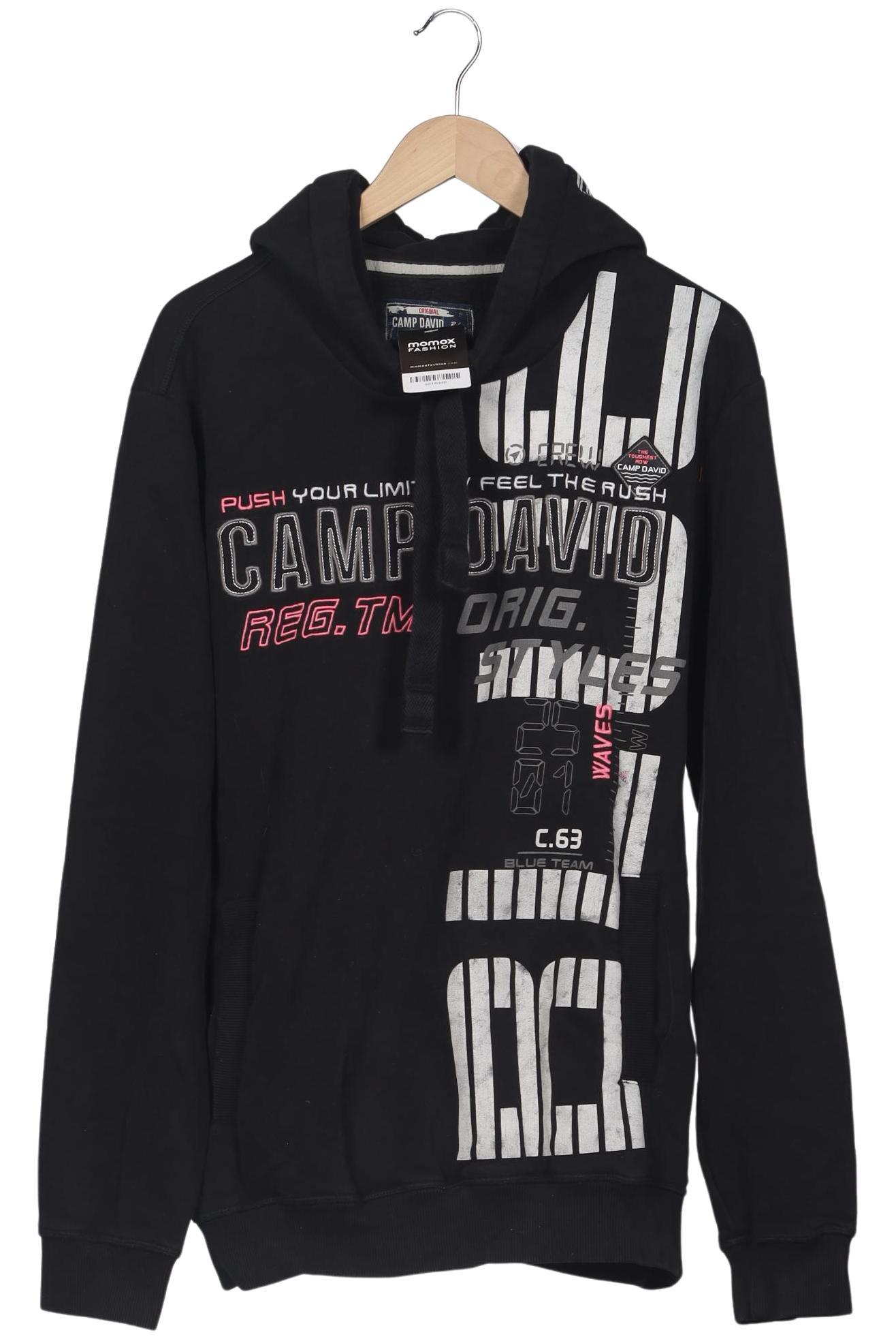 

Camp David Herren Kapuzenpullover, schwarz, Gr. 56
