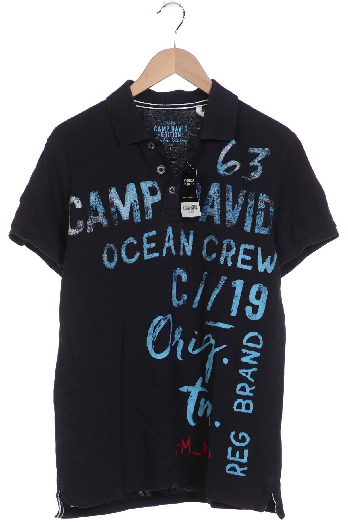 

Camp David Herren Poloshirt, marineblau, Gr. 52