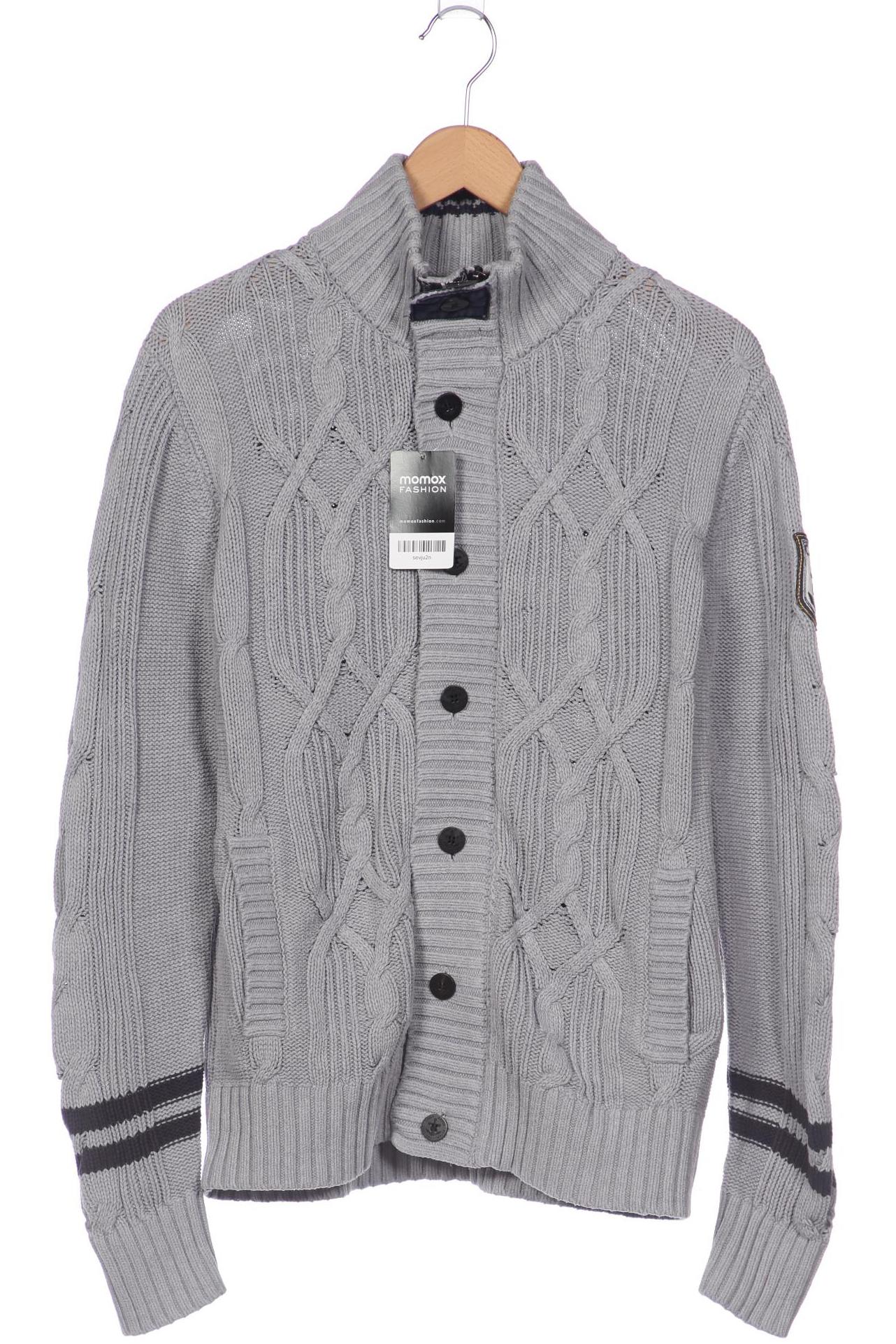

Camp David Herren Strickjacke, hellblau, Gr. 52