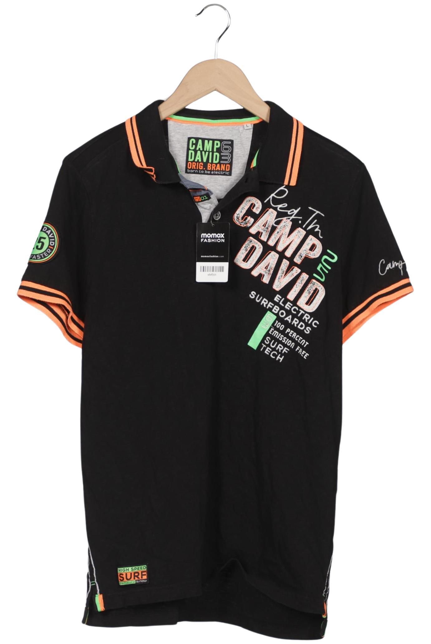 

Camp David Herren Poloshirt, schwarz, Gr. 52