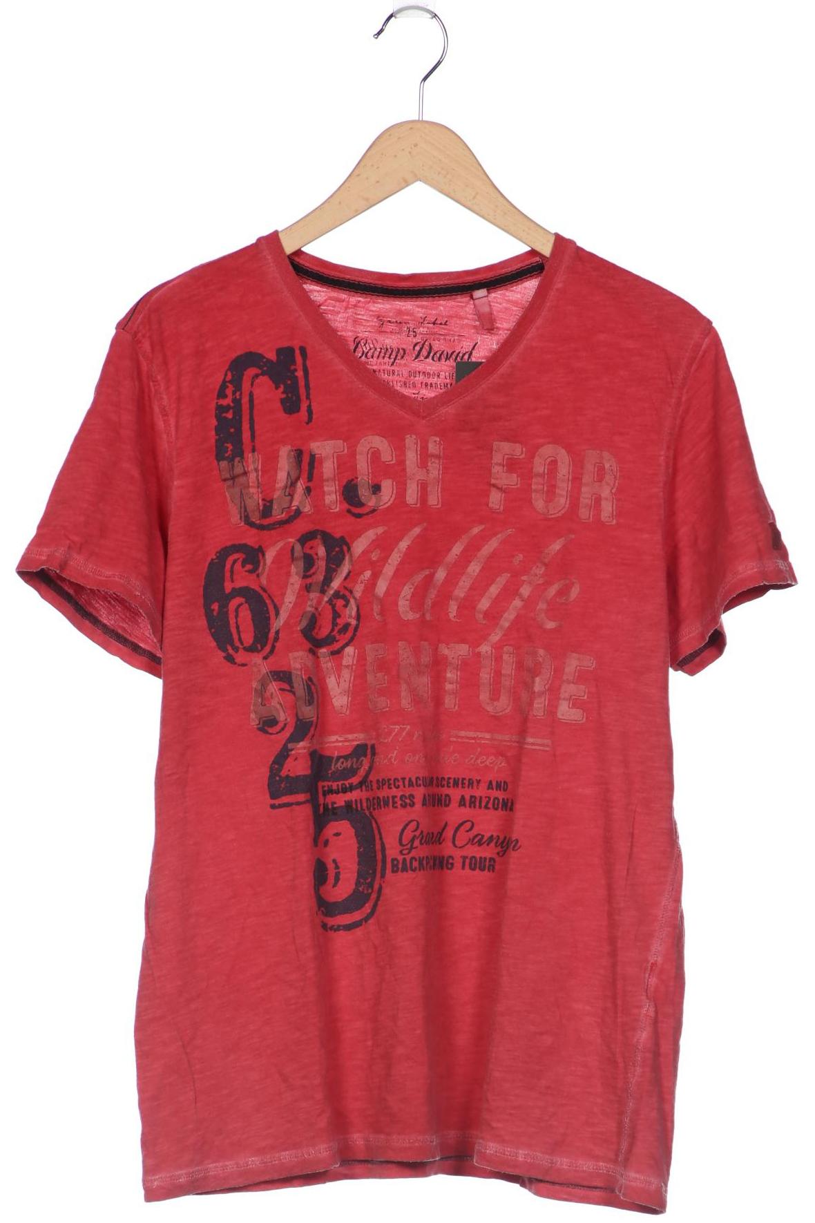 

Camp David Herren T-Shirt, rot