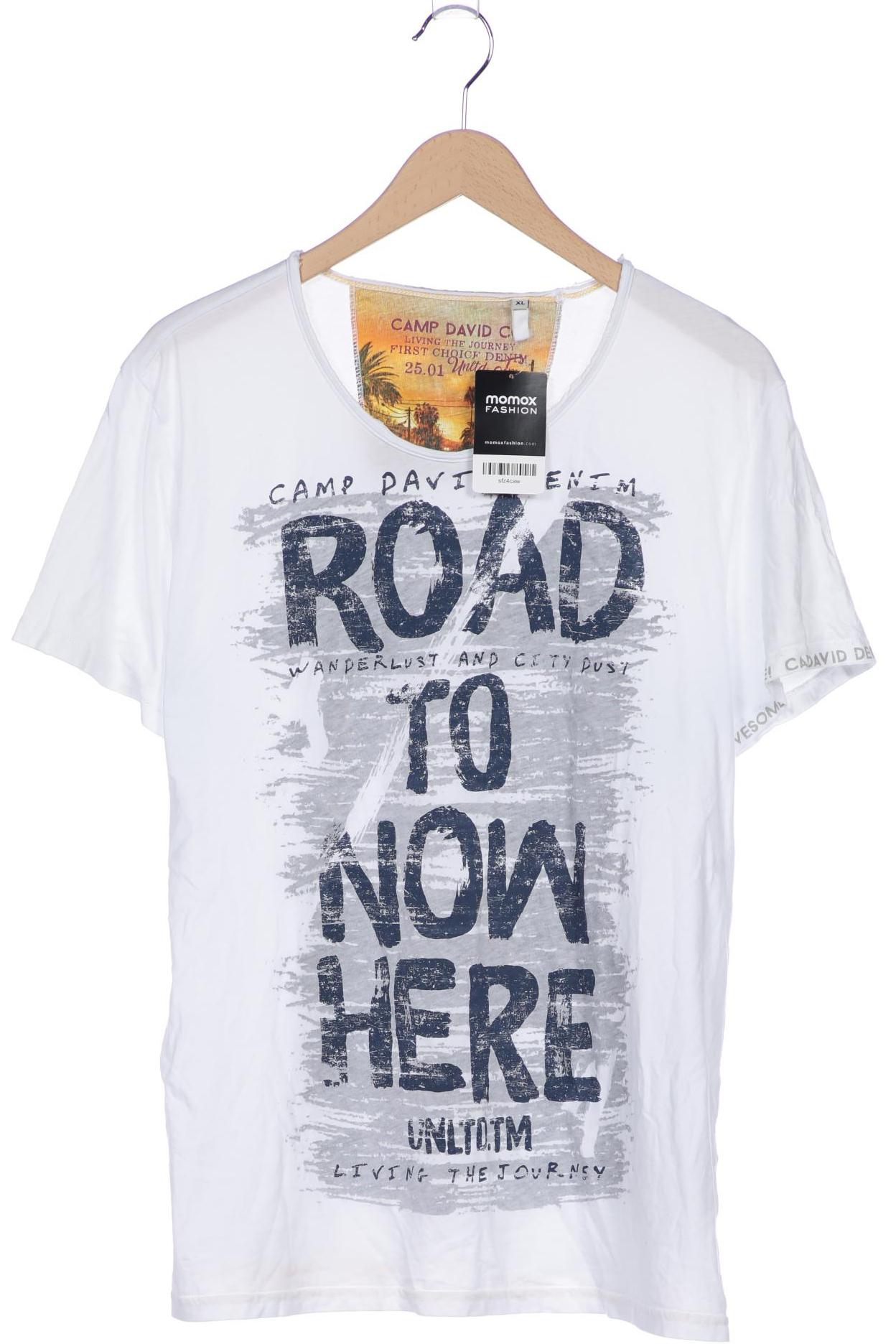 

Camp David Herren T-Shirt, weiß, Gr. 54