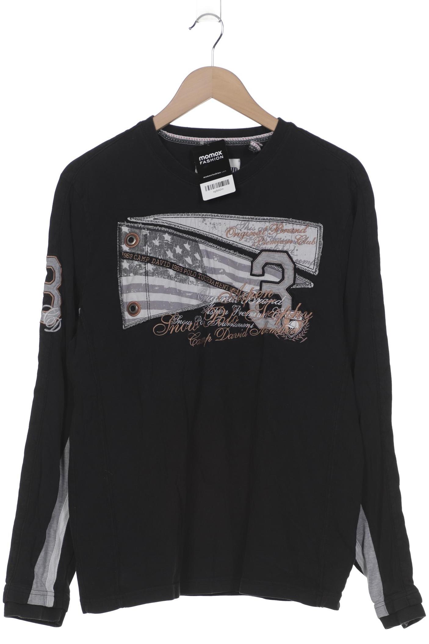 

Camp David Herren Sweatshirt, schwarz, Gr. 52