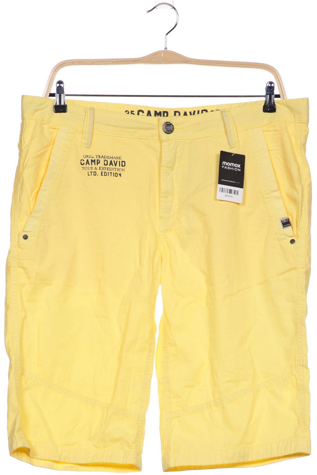

Camp David Herren Shorts, gelb