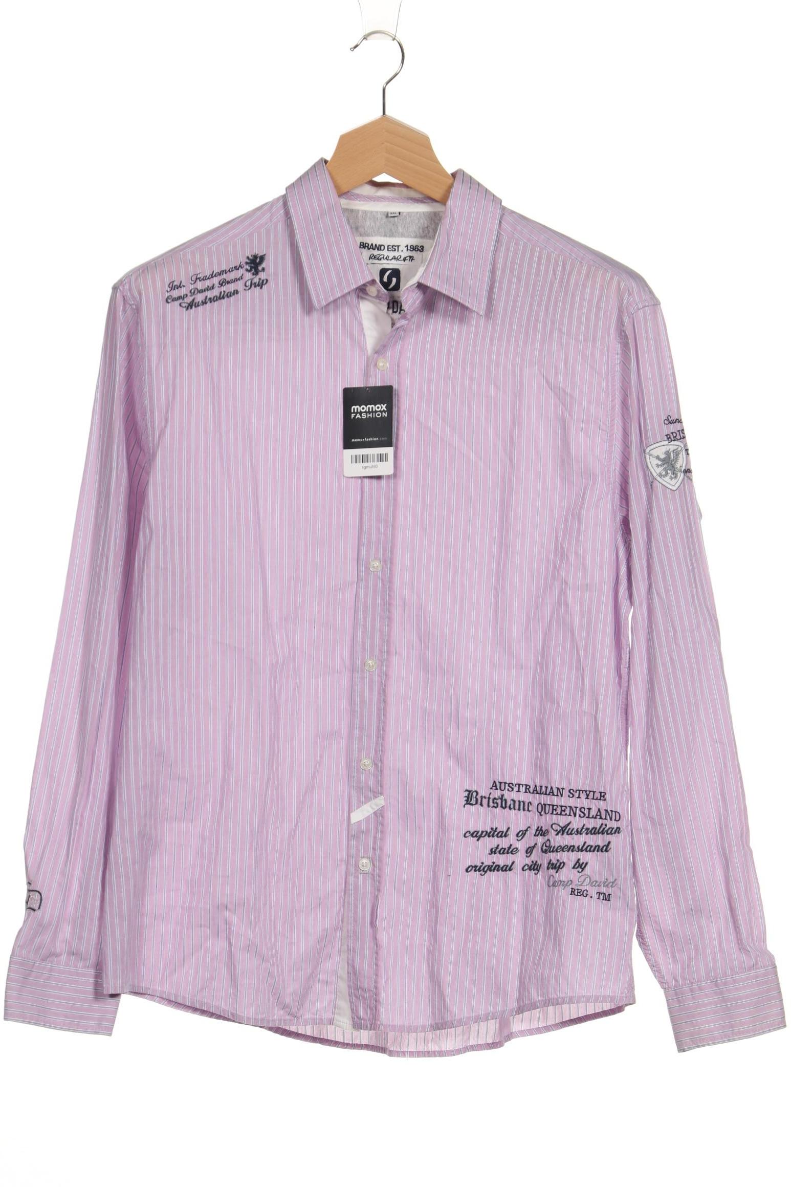 

Camp David Herren Hemd, pink, Gr. 56