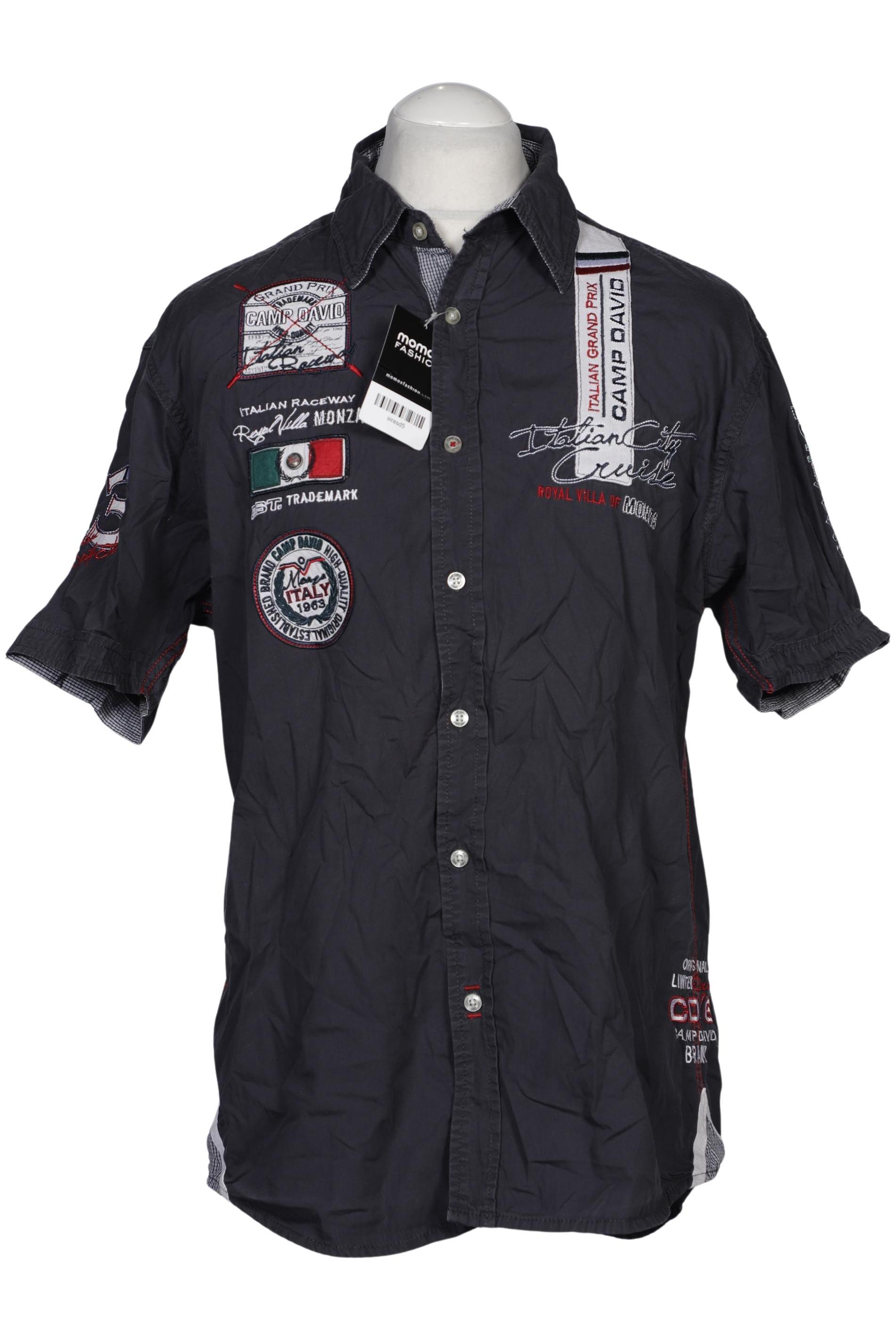 

Camp David Herren Hemd, marineblau, Gr. 52