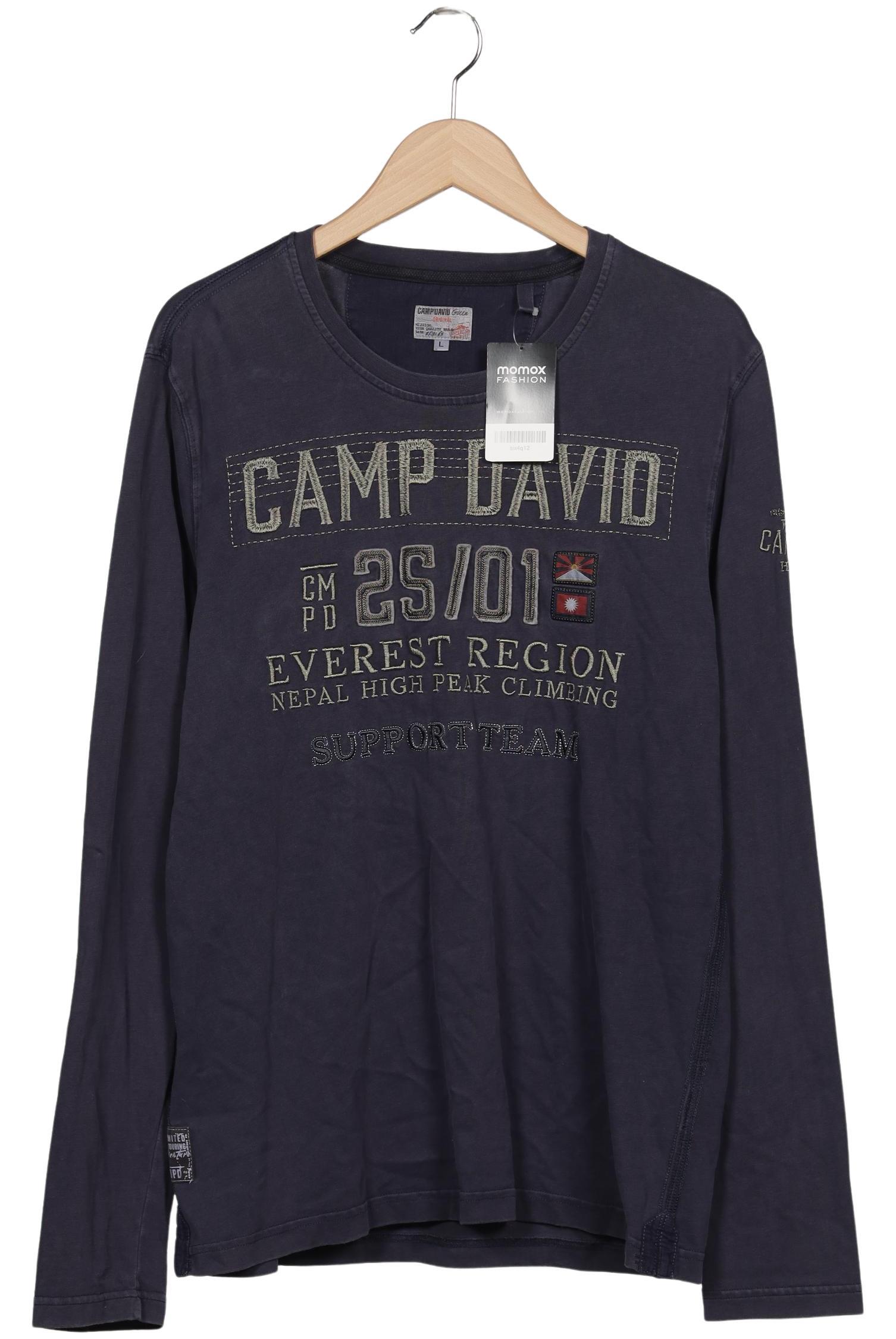 Thumbnail - Camp David Herren Sweatshirt, marineblau, Gr. 52