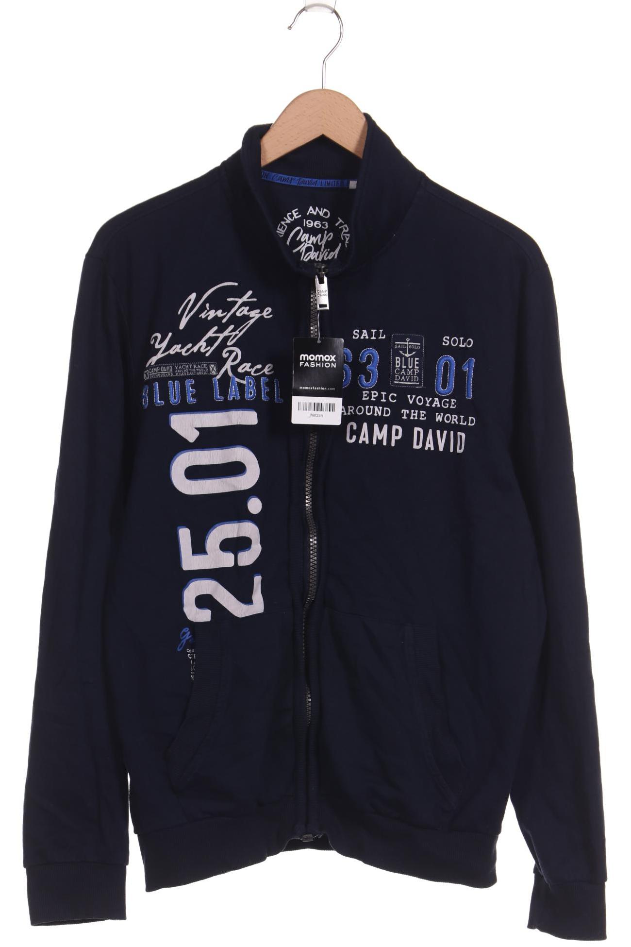 

Camp David Herren Sweatshirt, marineblau, Gr. 52