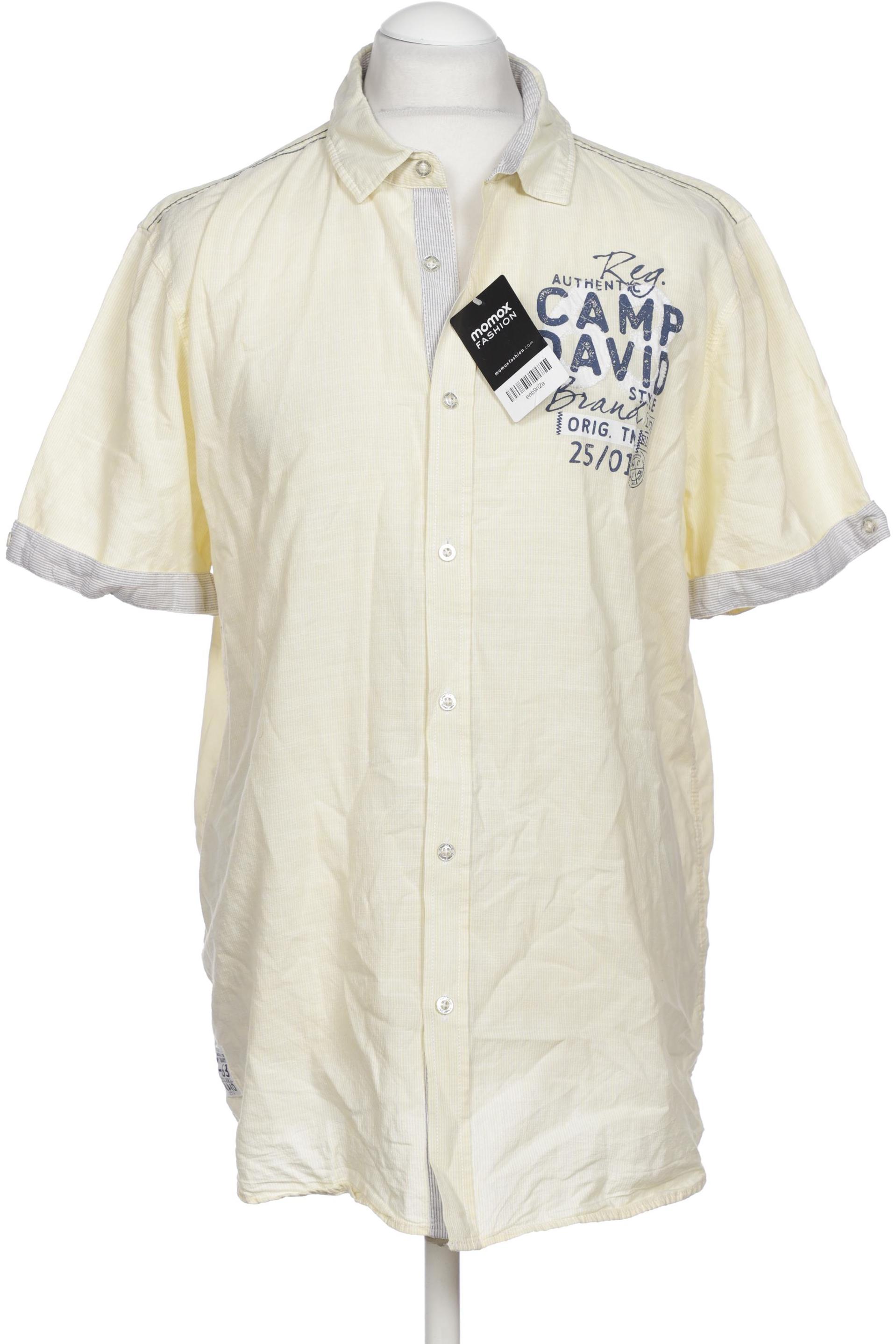 

Camp David Herren Hemd, gelb