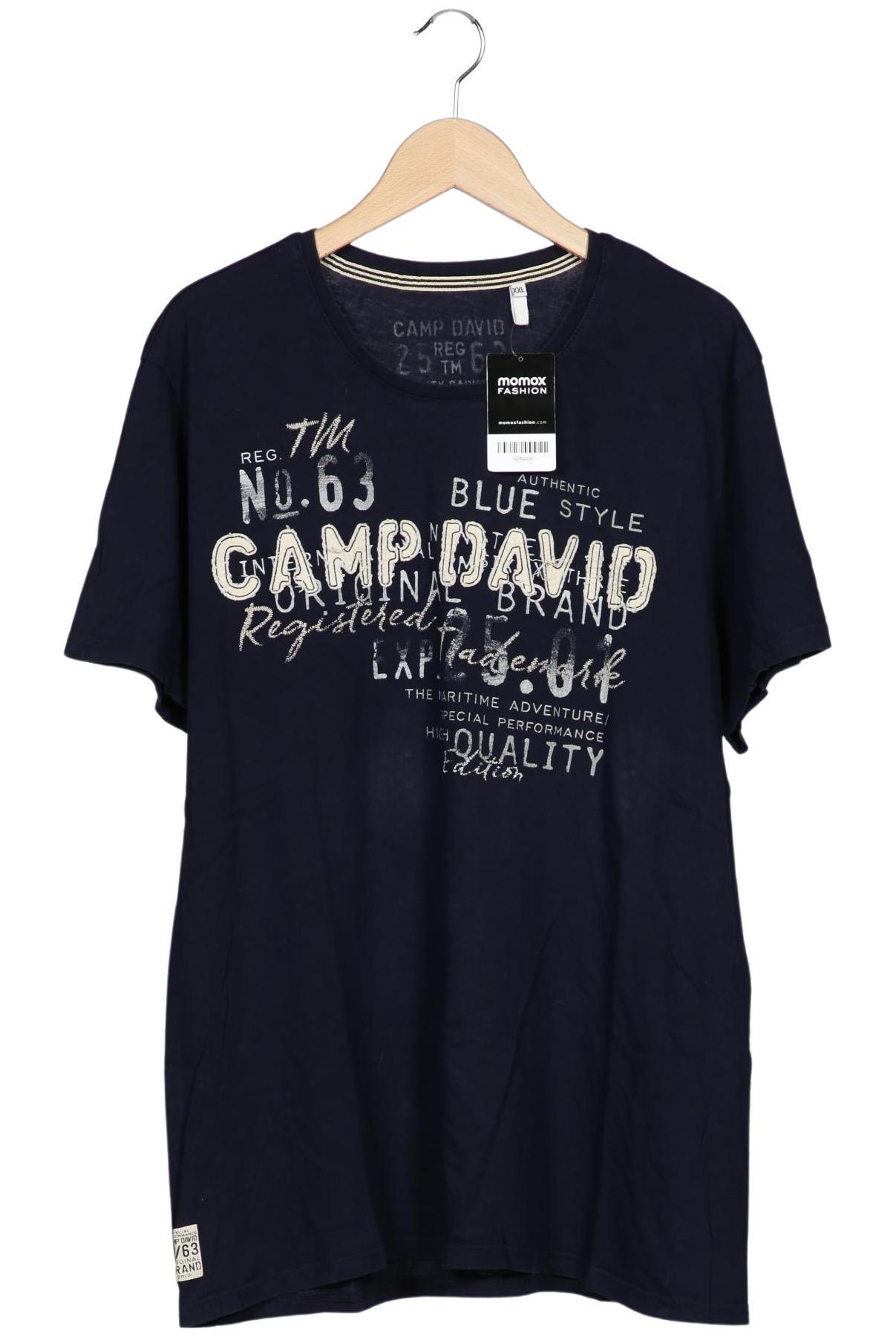 

Camp David Herren T-Shirt, marineblau, Gr. 56