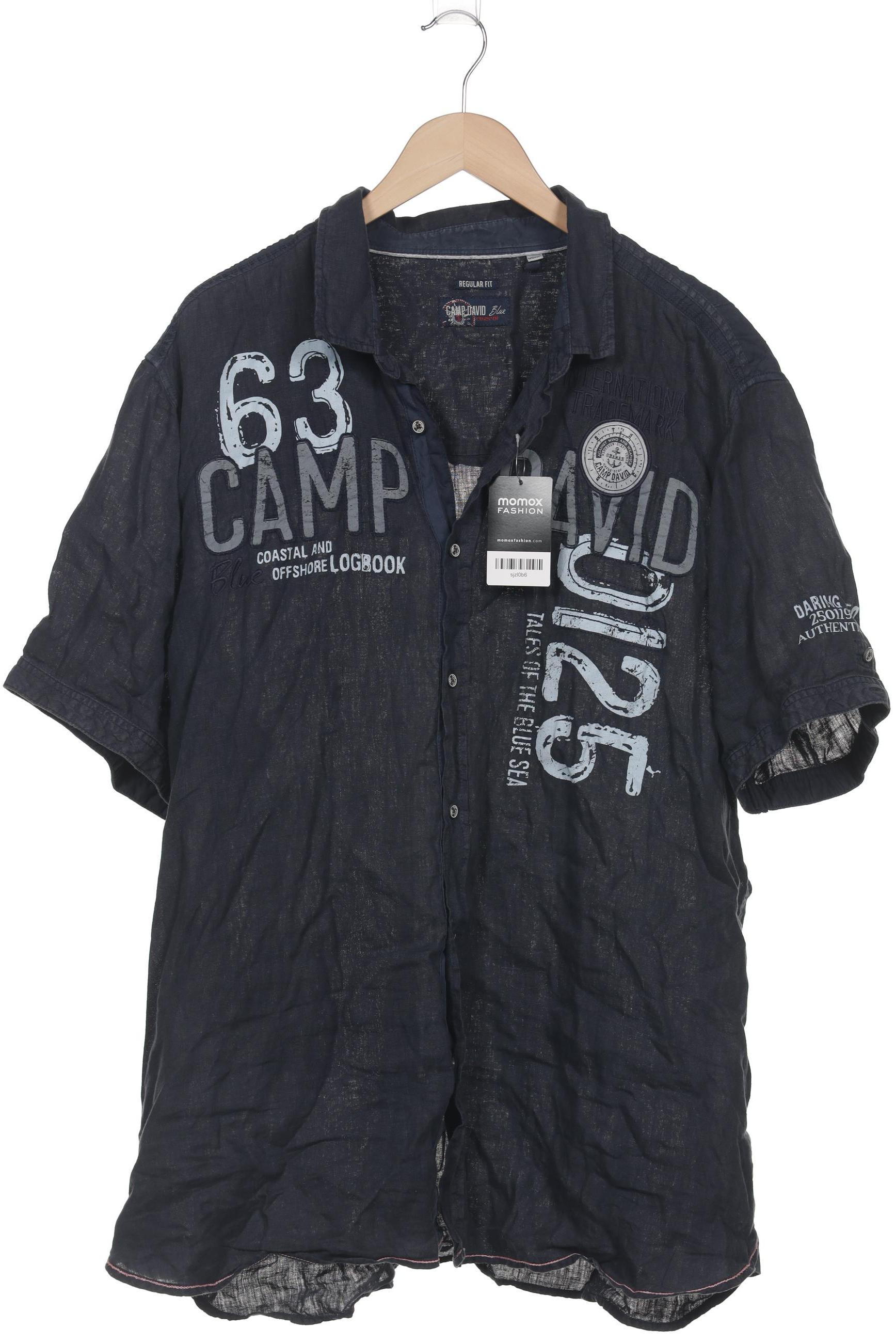 

Camp David Herren Hemd, marineblau, Gr. 58