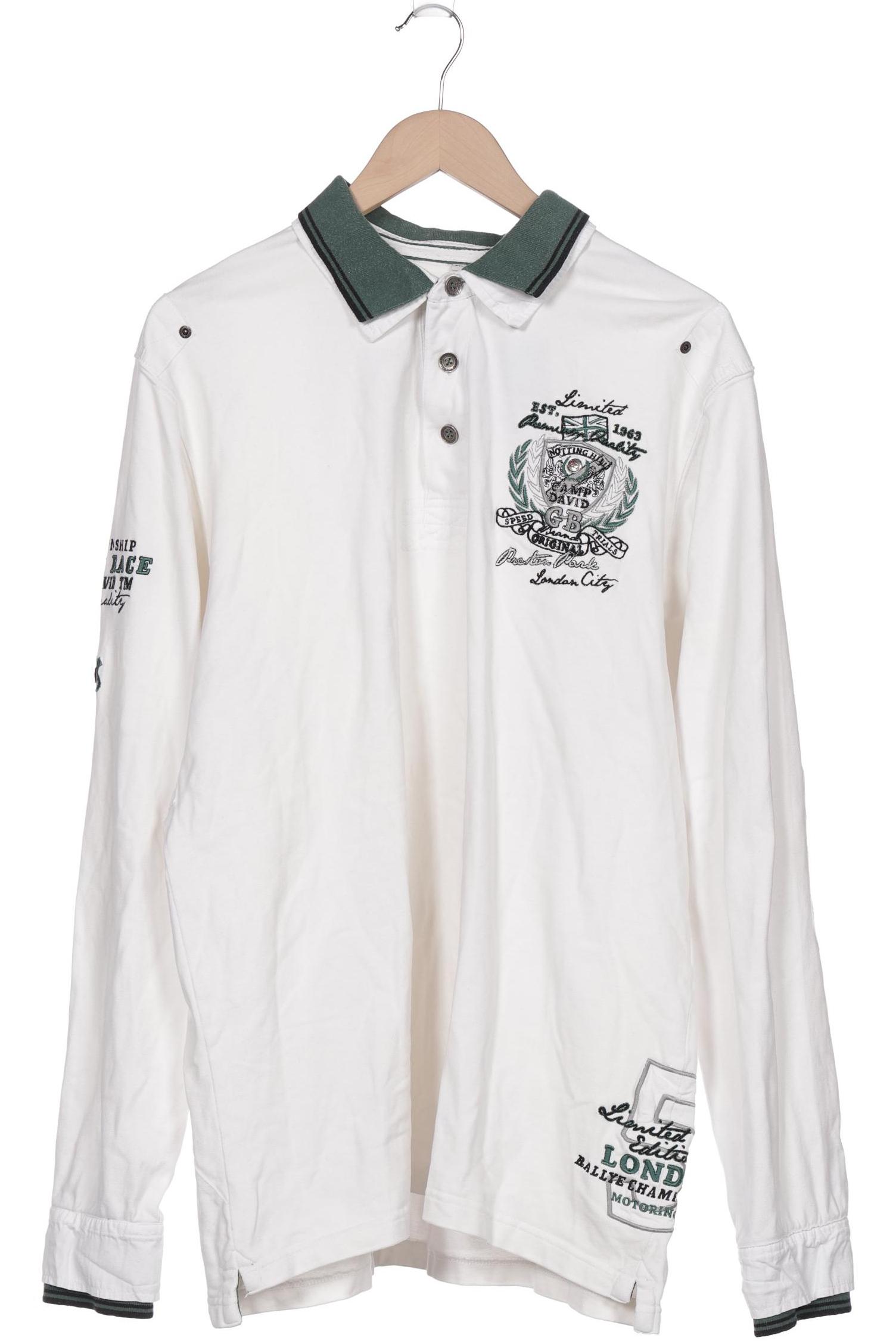

Camp David Herren Pullover, weiß