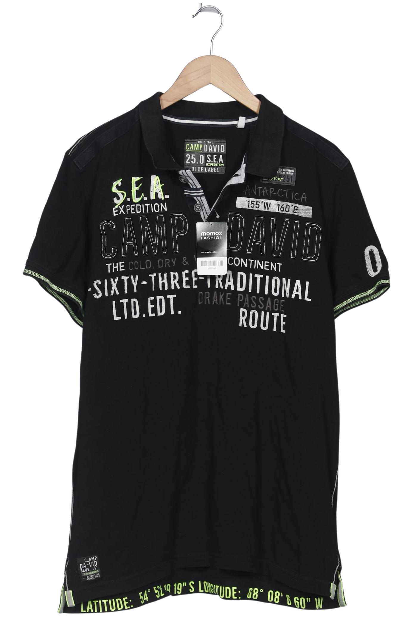 

Camp David Herren Poloshirt, schwarz, Gr. 56