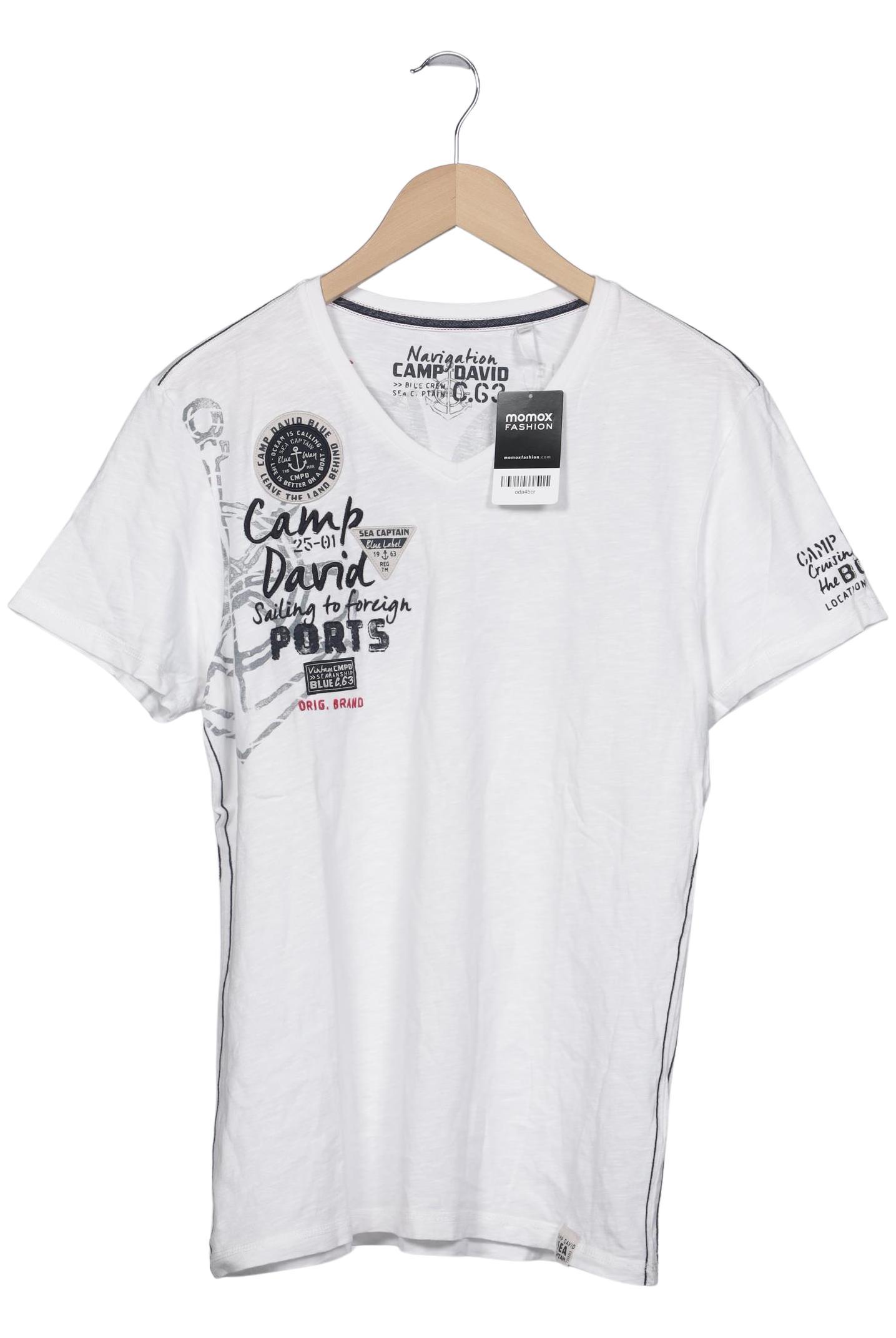 

Camp David Herren T-Shirt, weiß, Gr. 52