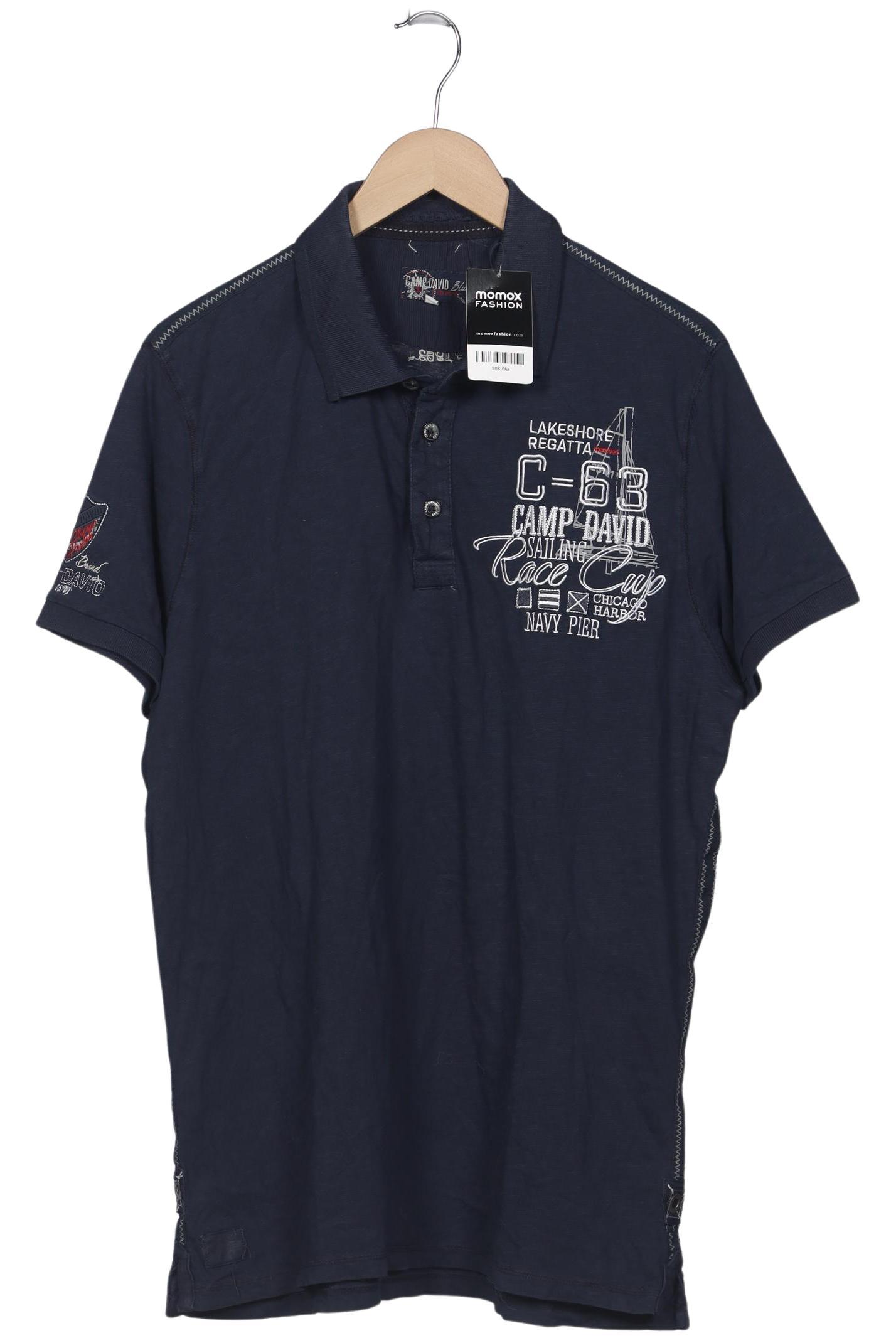 

Camp David Herren Poloshirt, marineblau, Gr. 54