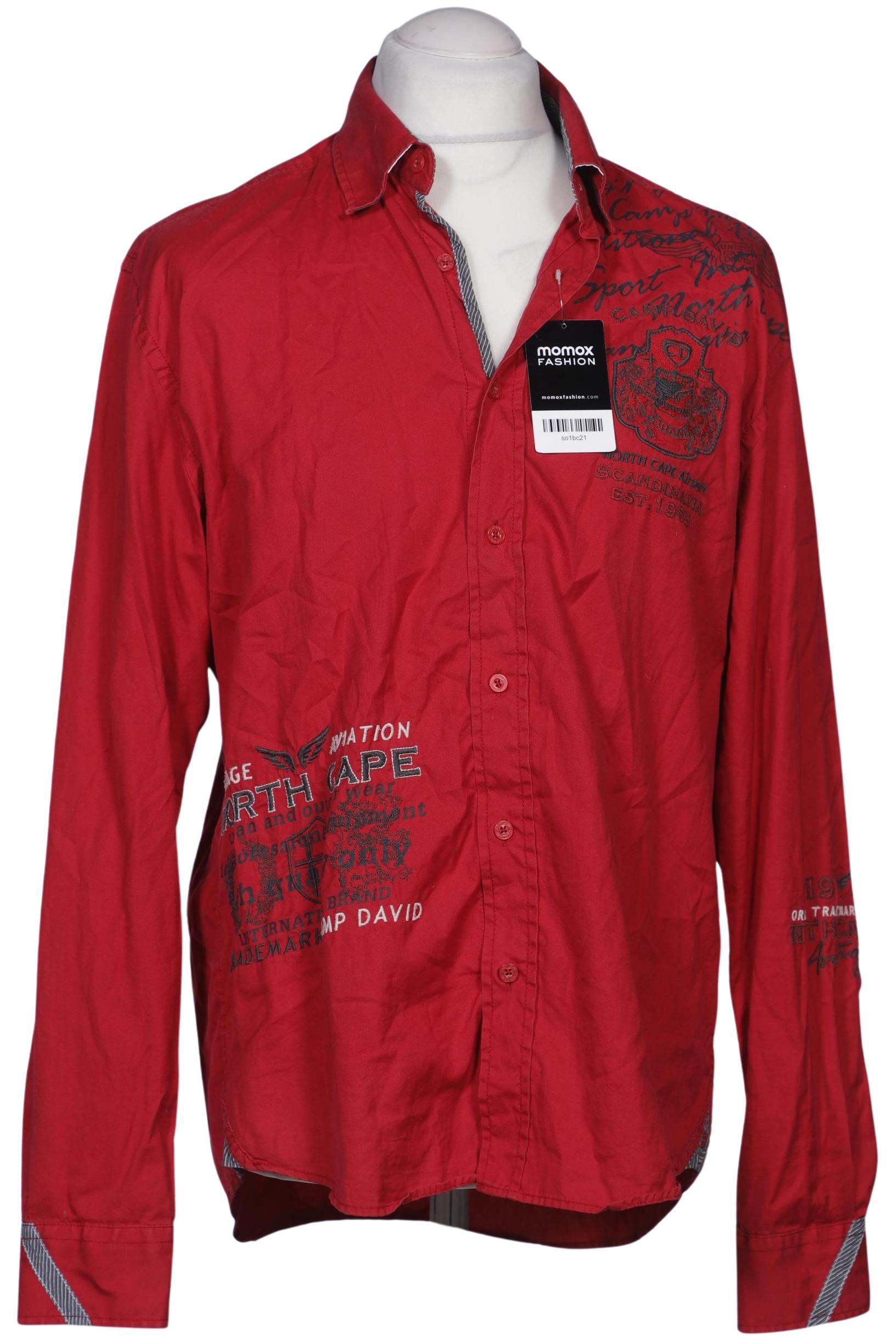 

Camp David Herren Hemd, rot, Gr. 52