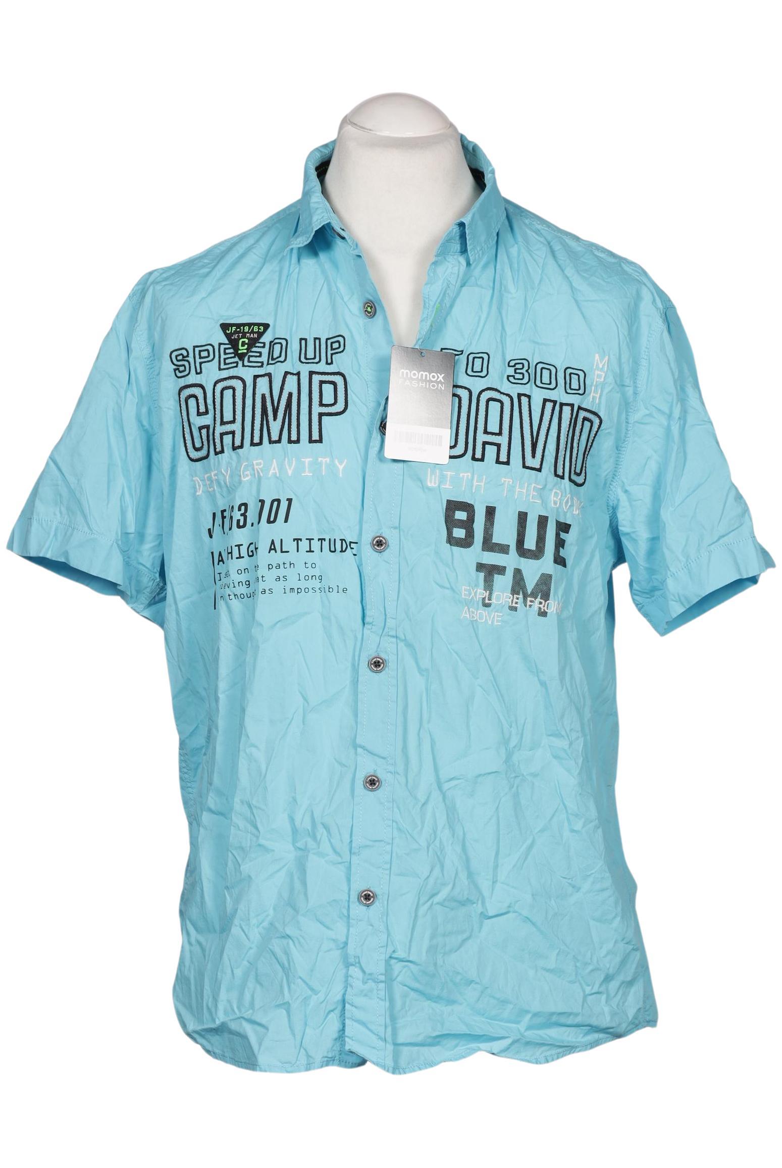 

Camp David Herren Hemd, hellblau, Gr. 52