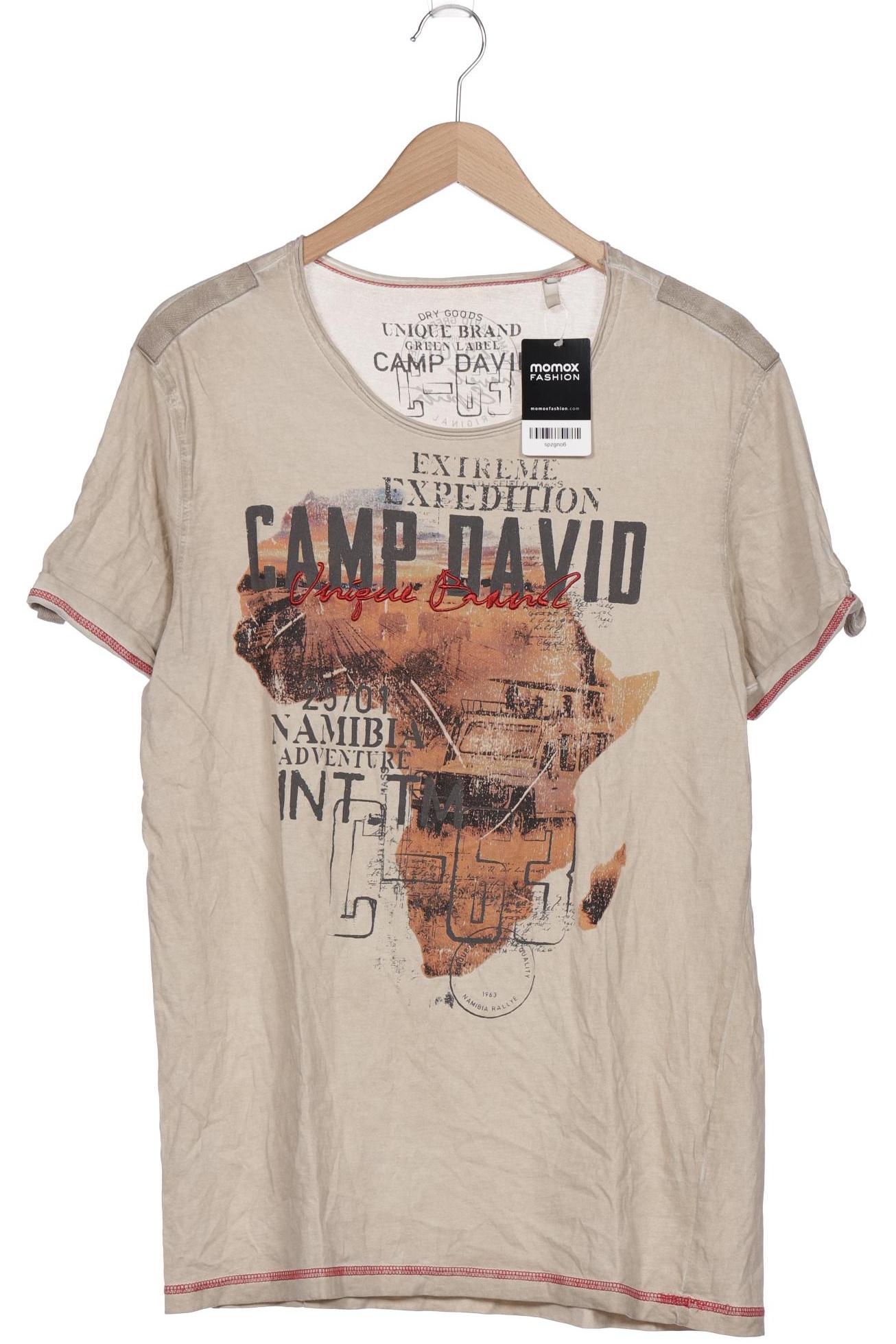 

Camp David Herren T-Shirt, beige