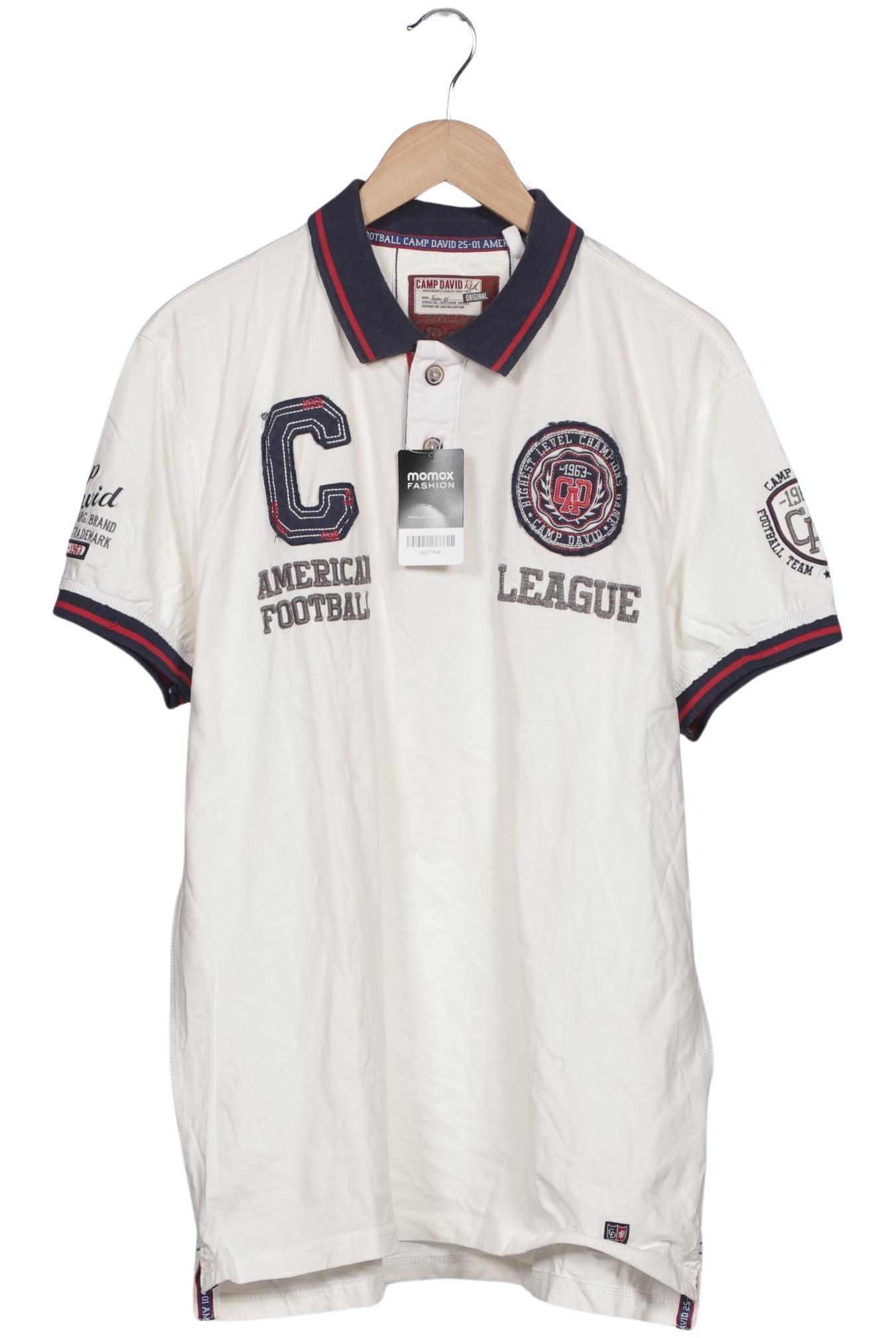 

Camp David Herren Poloshirt, weiß, Gr. 56