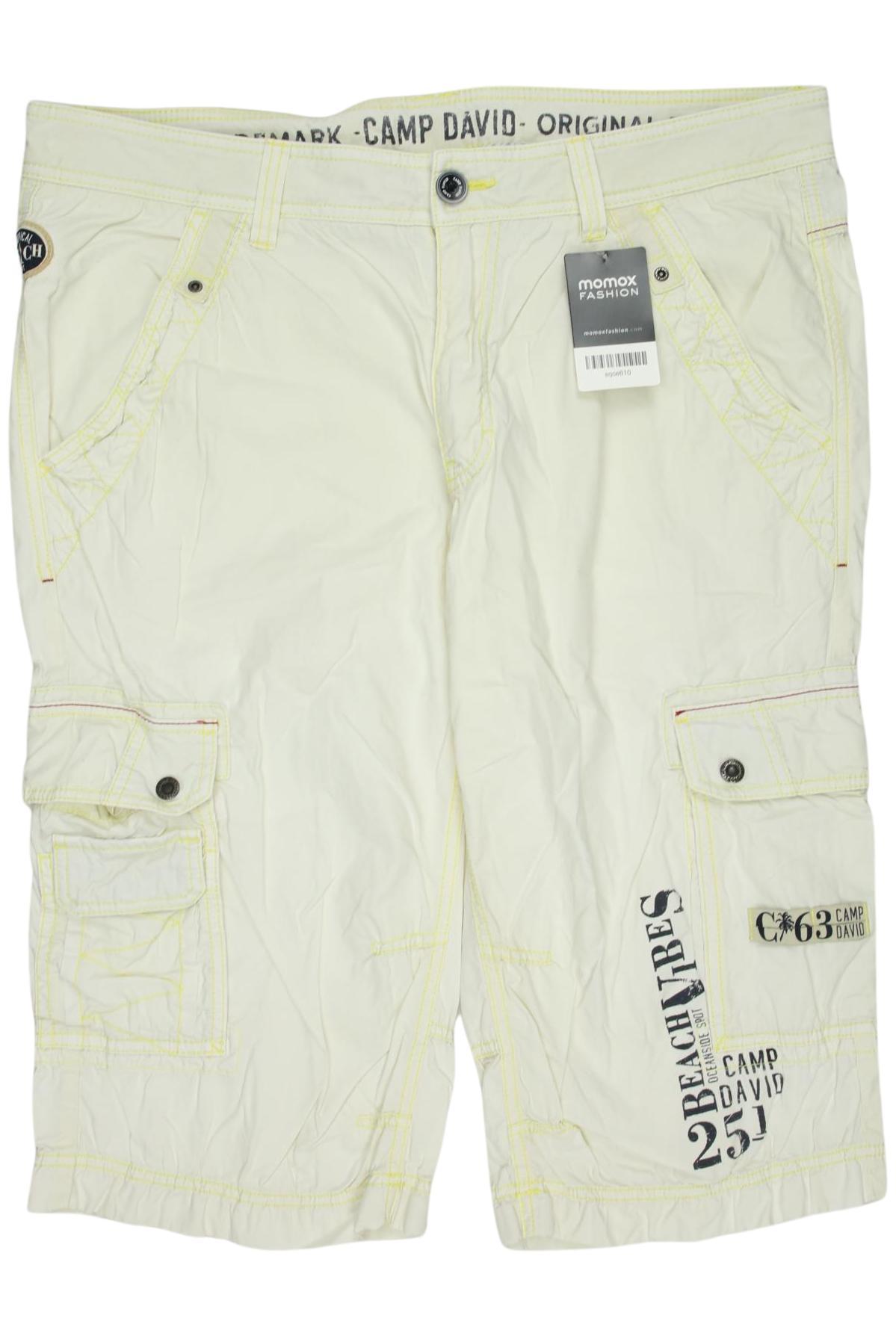 

Camp David Herren Shorts, cremeweiß, Gr. 39