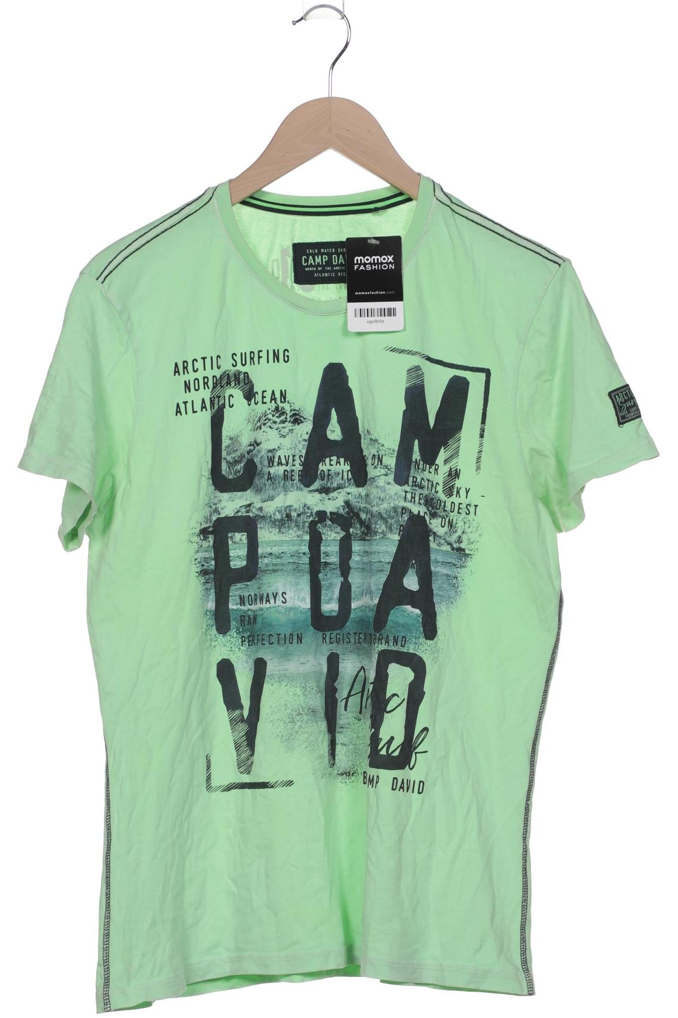 

Camp David Herren T-Shirt, hellgrün, Gr. 56