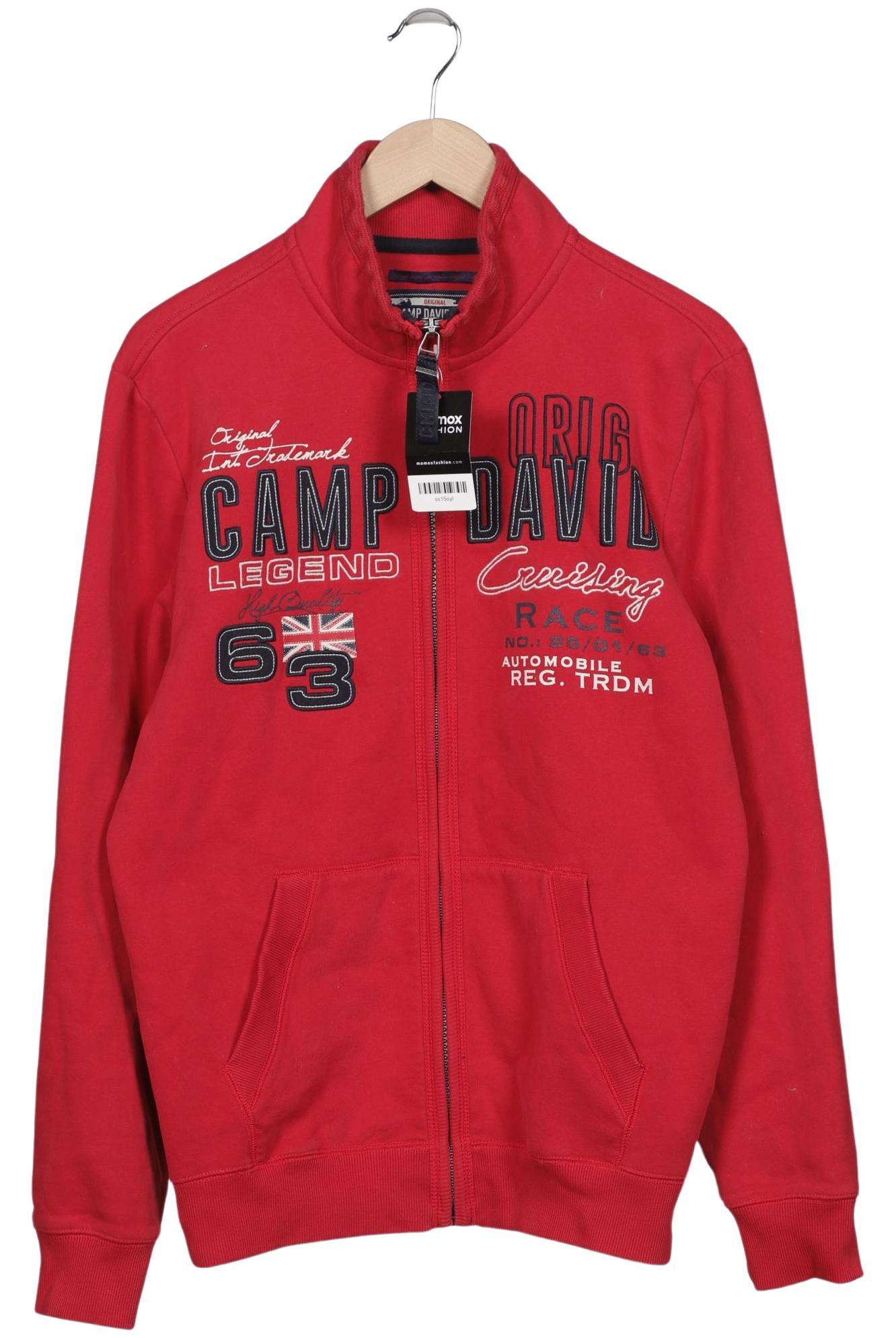 

Camp David Herren Sweatshirt, rot, Gr. 52