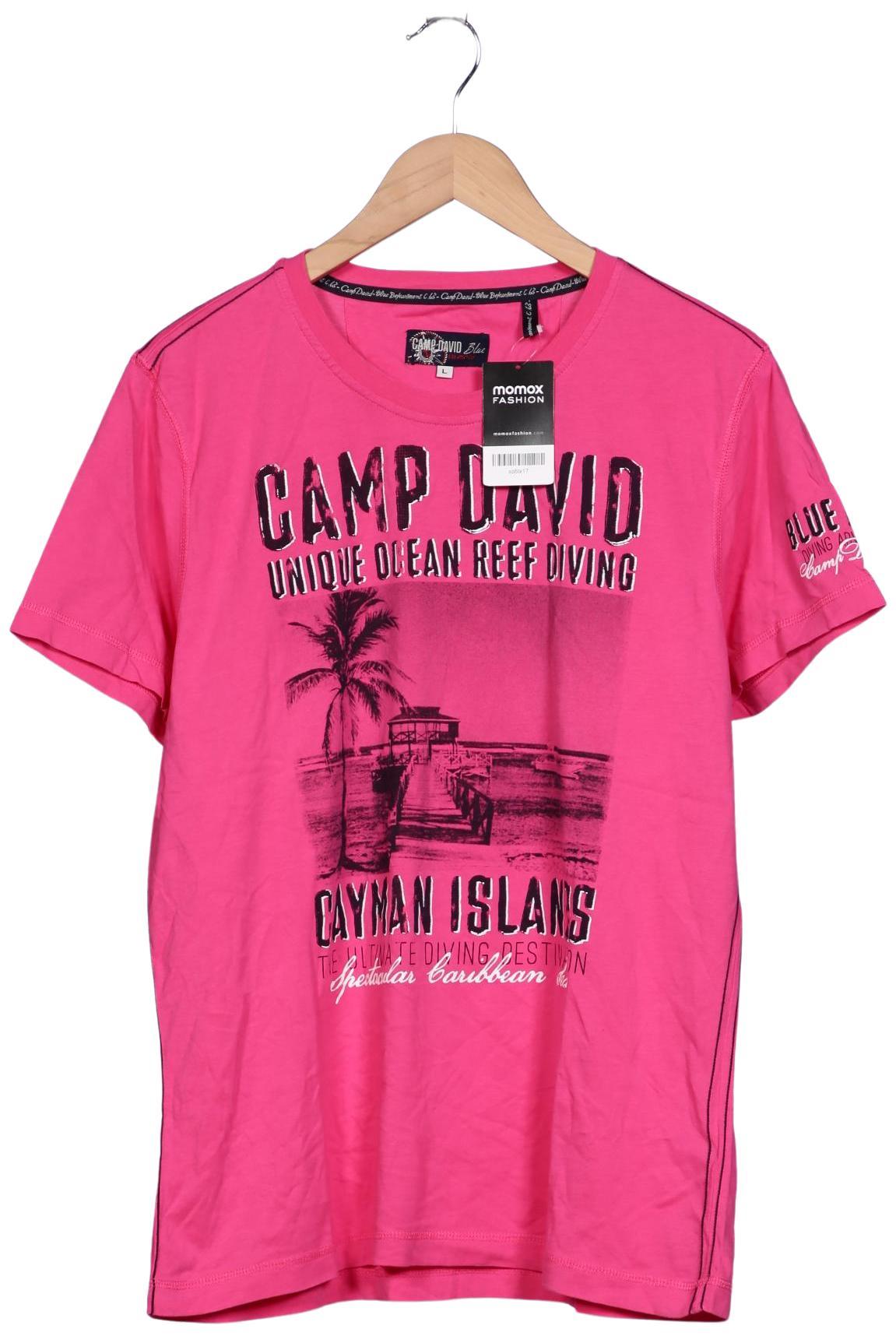 

Camp David Herren T-Shirt, pink, Gr. 52